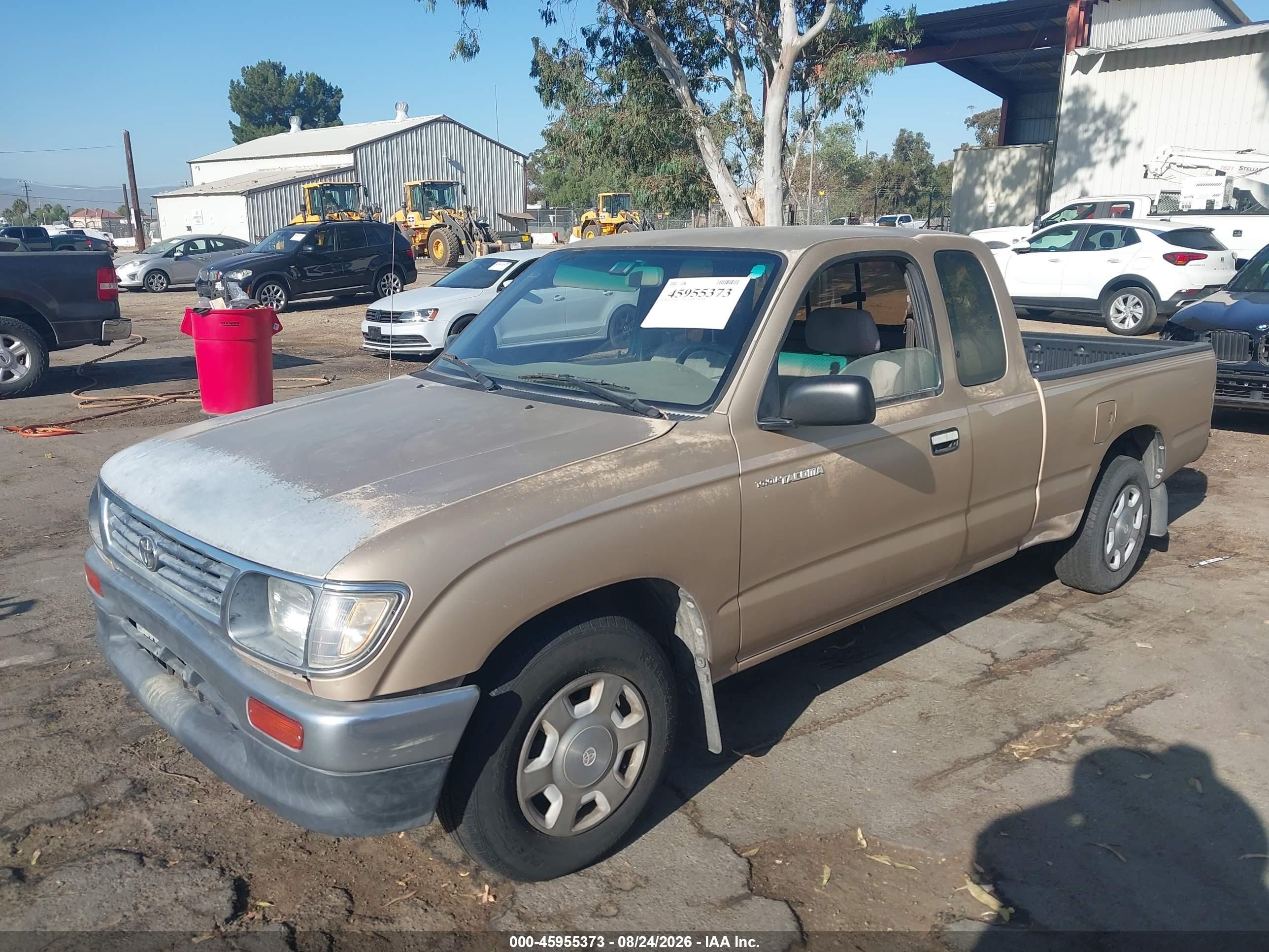 1996 Toyota Tacoma Xtracab Tan vin: 4TAVL52N3TZ161165