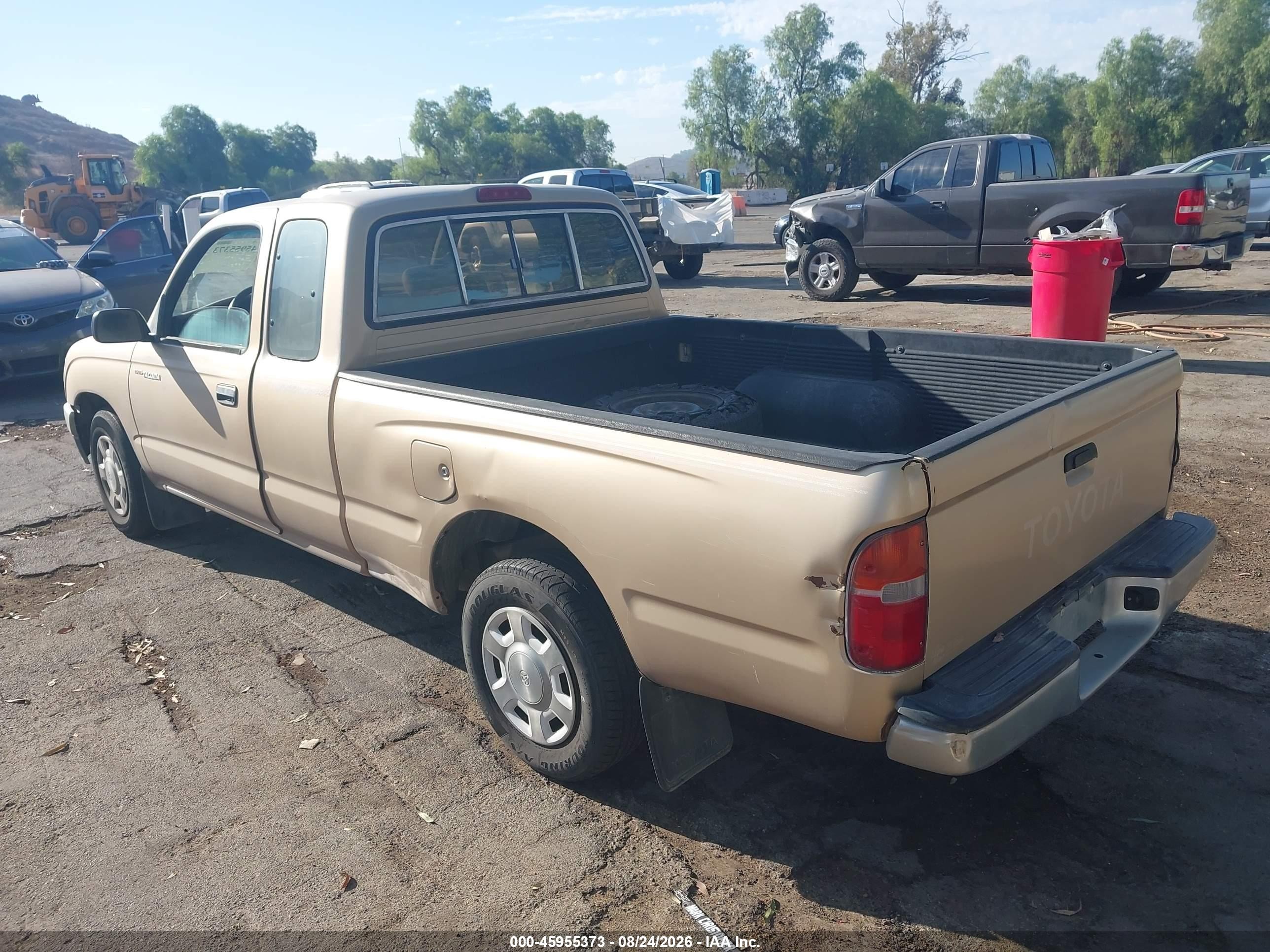 1996 Toyota Tacoma Xtracab Tan vin: 4TAVL52N3TZ161165