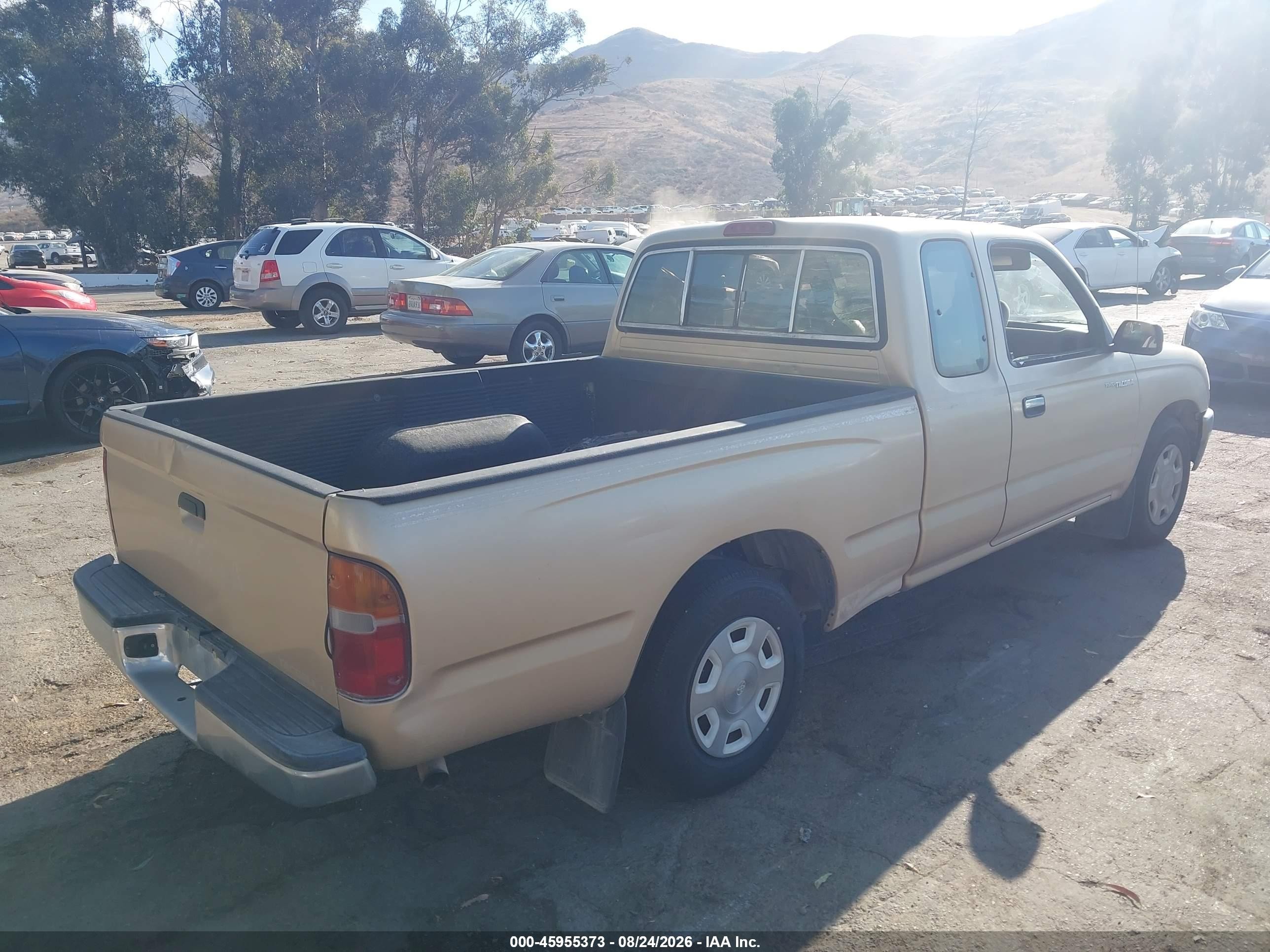 1996 Toyota Tacoma Xtracab Tan vin: 4TAVL52N3TZ161165