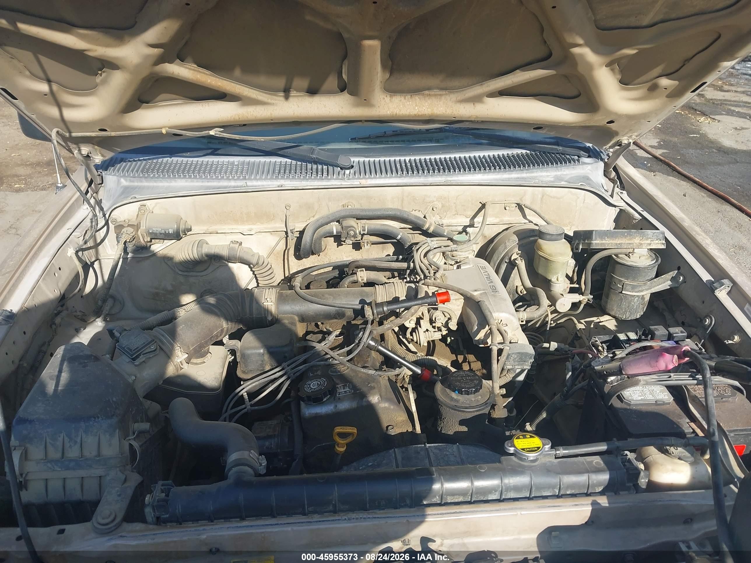 1996 Toyota Tacoma Xtracab Tan vin: 4TAVL52N3TZ161165