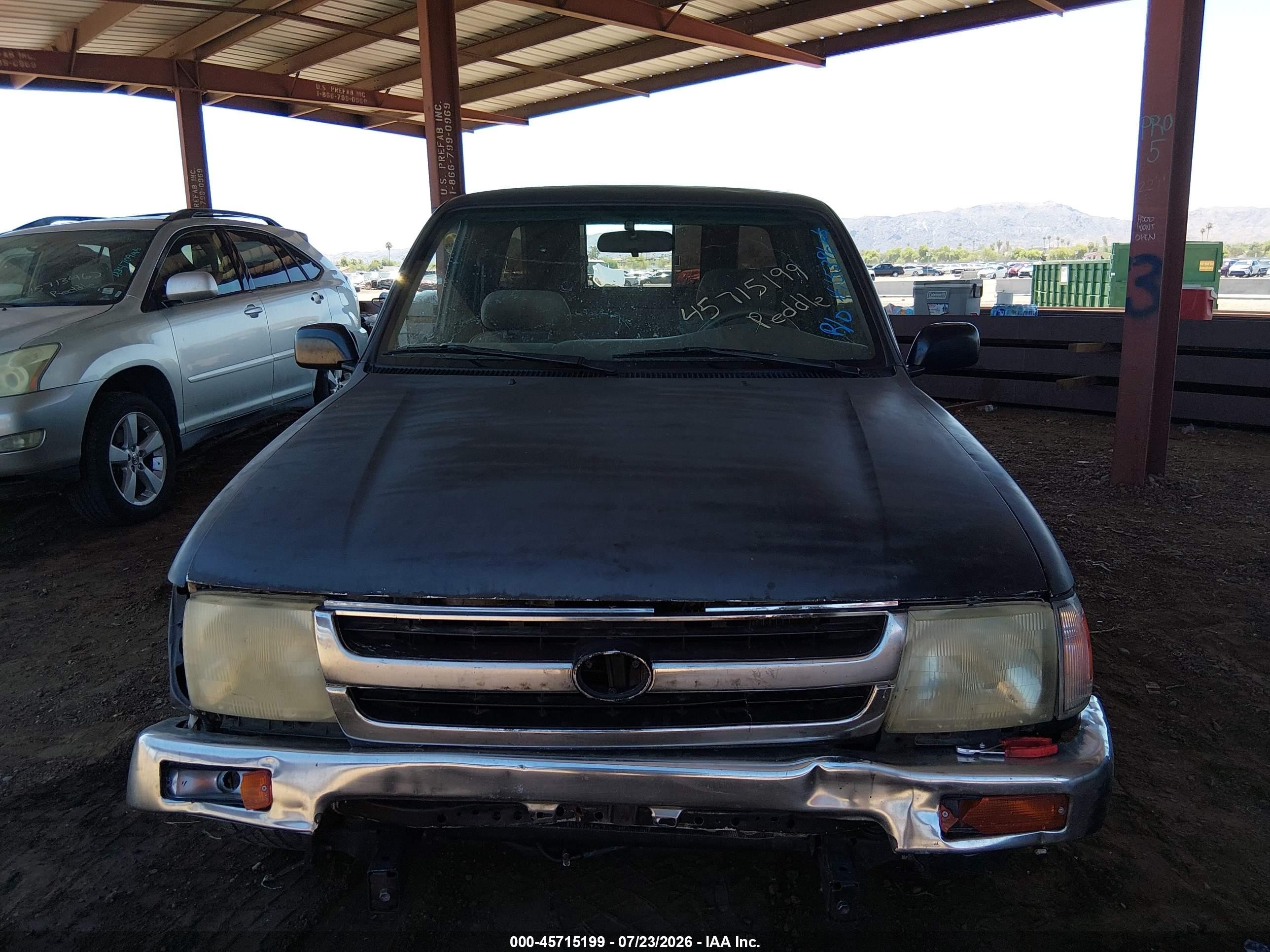 1998 Toyota Tacoma   Black vin: 4TAVL52N3WZ024263