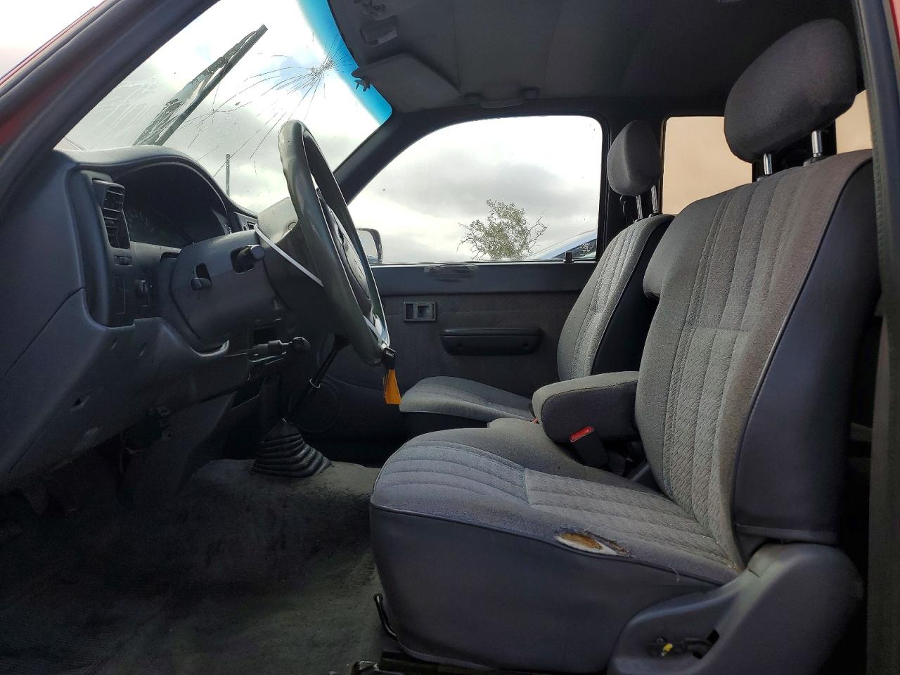 1996 Toyota Tacoma Xtracab Red vin: 4TAVL52N4TZ090980