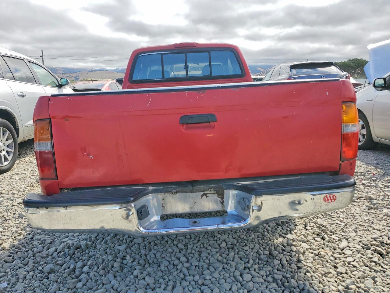 1996 Toyota Tacoma Xtracab Red vin: 4TAVL52N4TZ090980