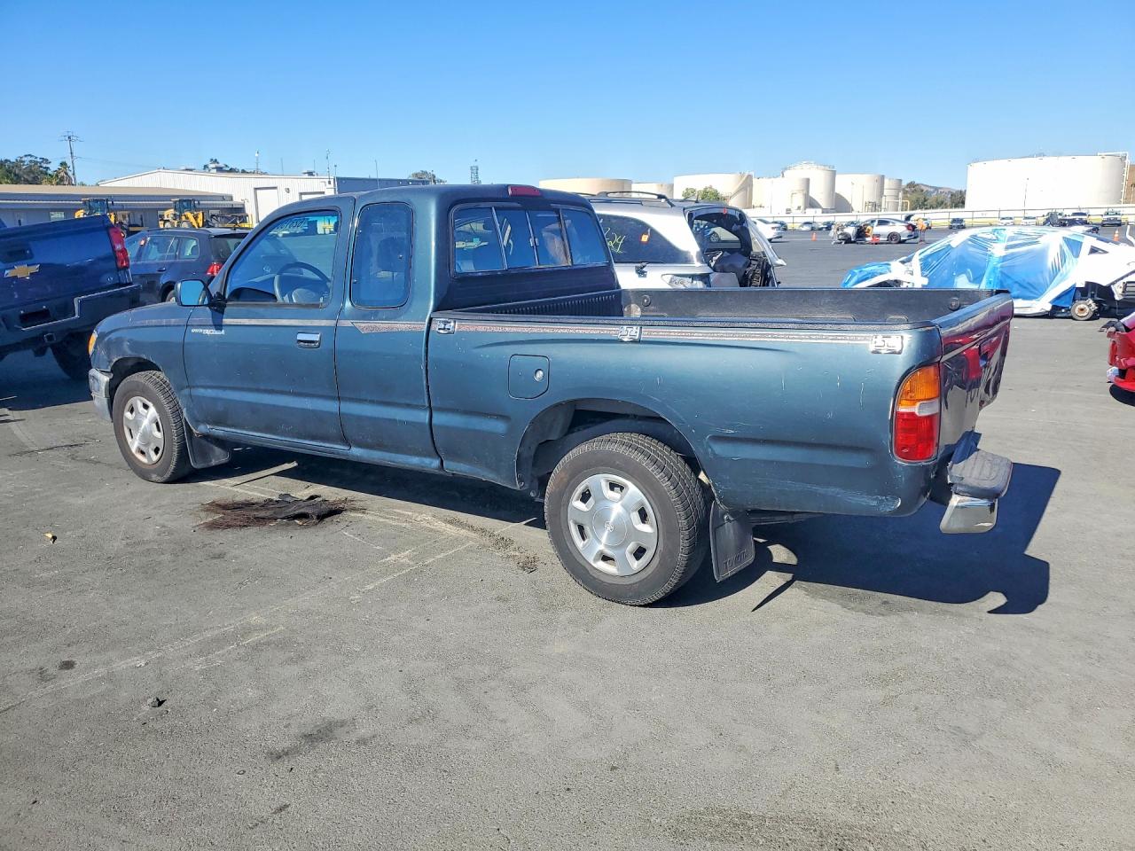 1996 Toyota Tacoma Base Green vin: 4TAVL52N4TZ113254
