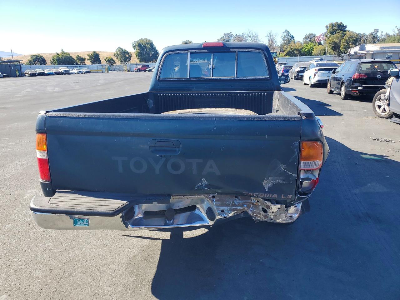 1996 Toyota Tacoma Base Green vin: 4TAVL52N4TZ113254