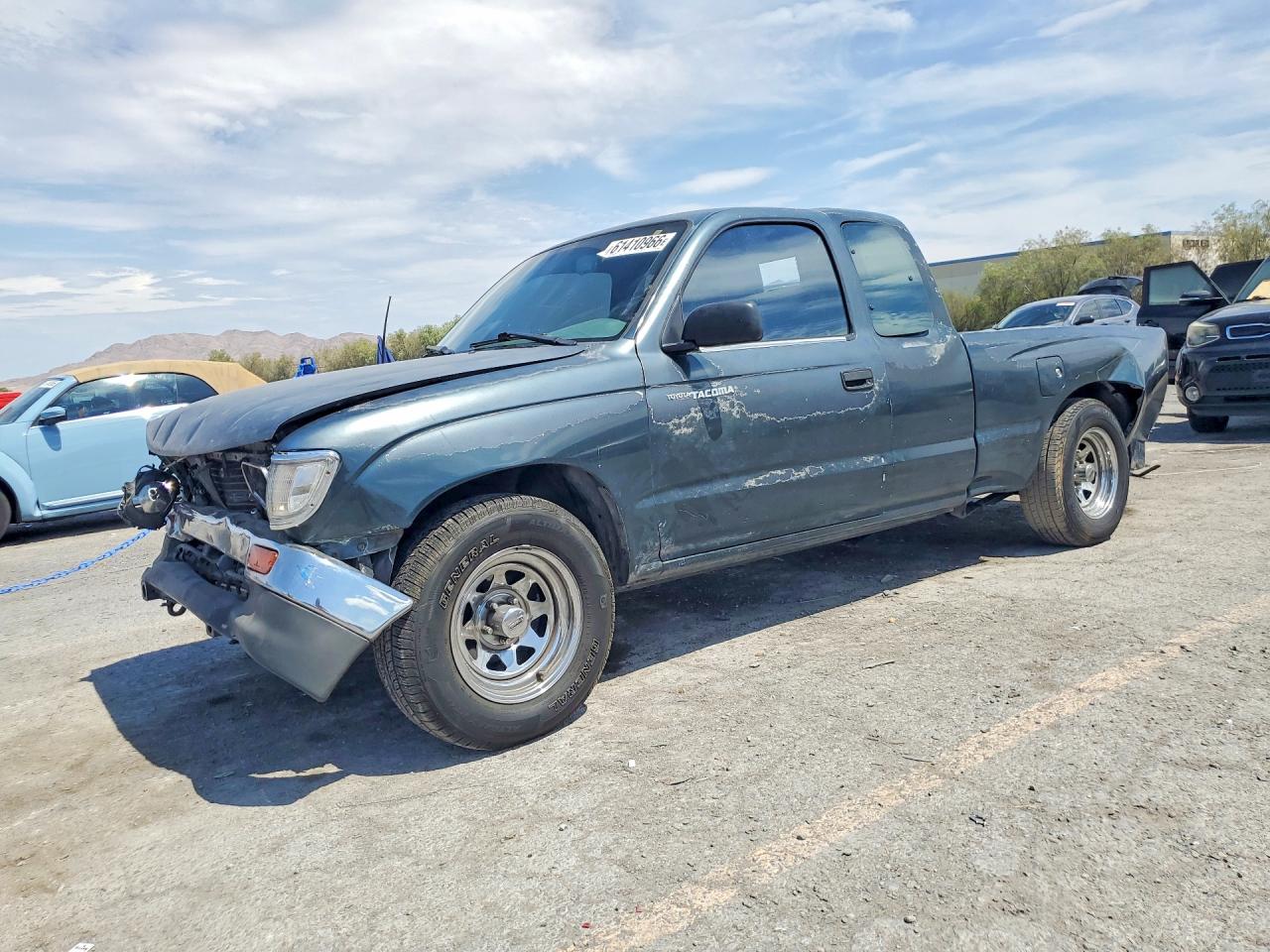1996 Toyota Tacoma Xtracab Серый vin: 4TAVL52N4TZ145606