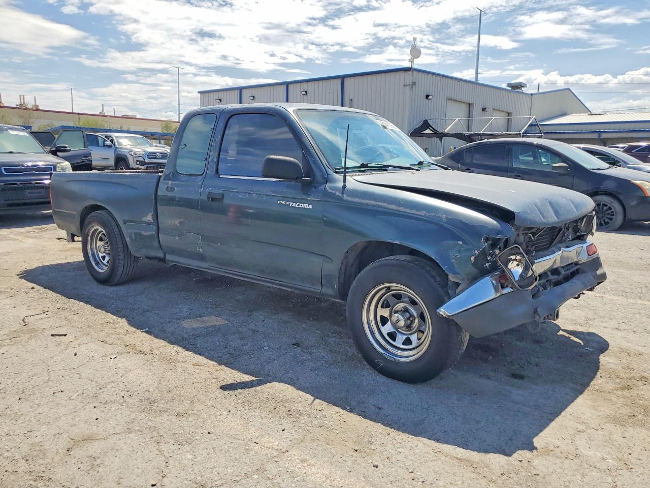 1996 Toyota Tacoma Xtracab Gray vin: 4TAVL52N4TZ145606