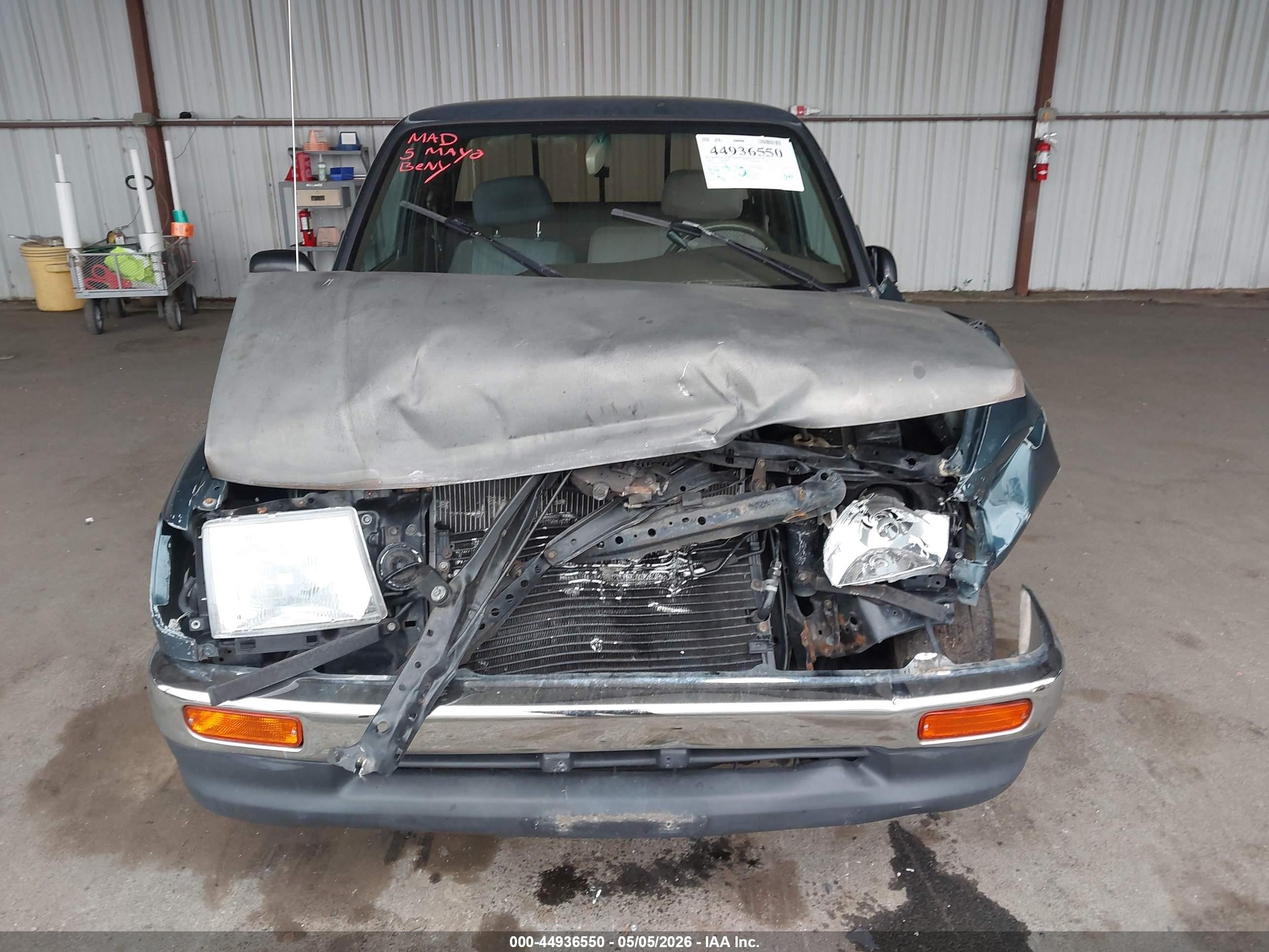 1997 Toyota Tacoma   Green vin: 4TAVL52N4VZ314476