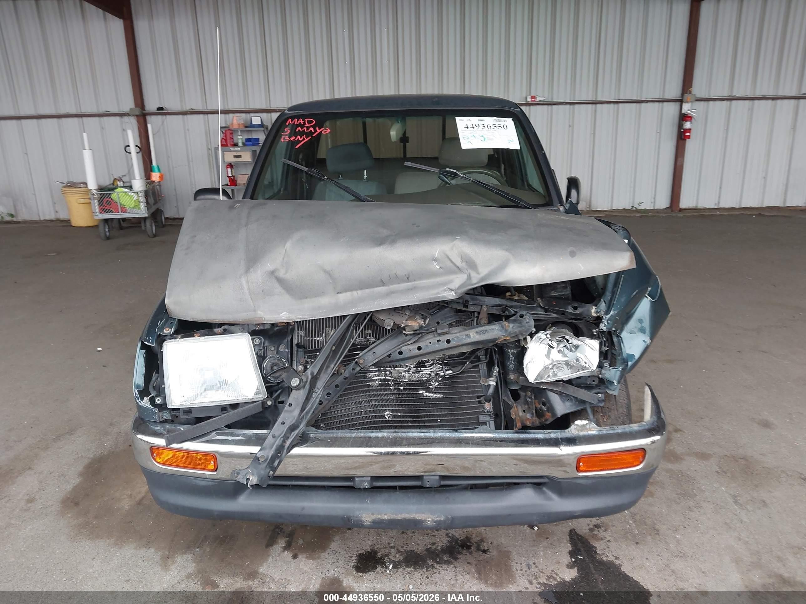 1997 Toyota Tacoma   Green vin: 4TAVL52N4VZ314476