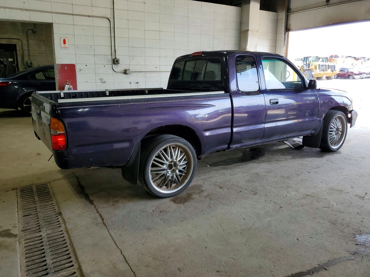 1999 Toyota Tacoma Xtracab Purple vin: 4TAVL52N4XZ410840