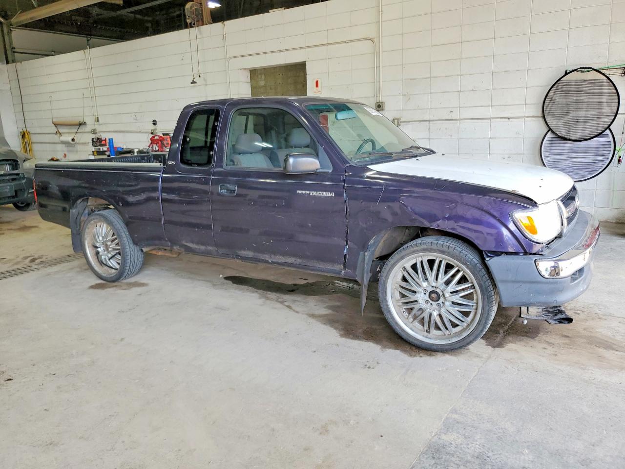 1999 Toyota Tacoma Xtracab Purple vin: 4TAVL52N4XZ410840