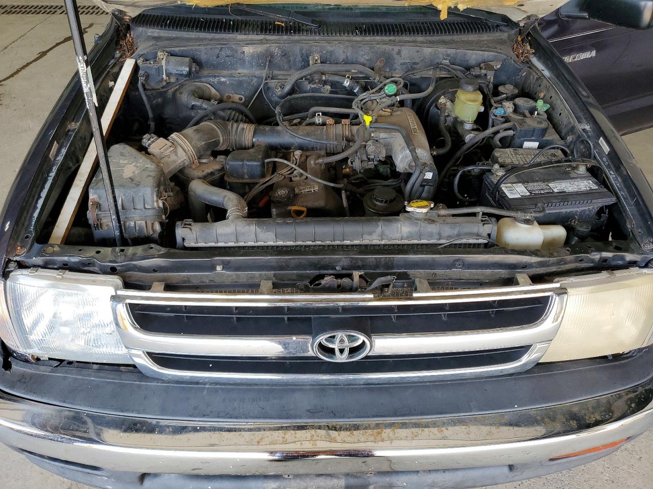 1999 Toyota Tacoma Xtracab Purple vin: 4TAVL52N4XZ410840