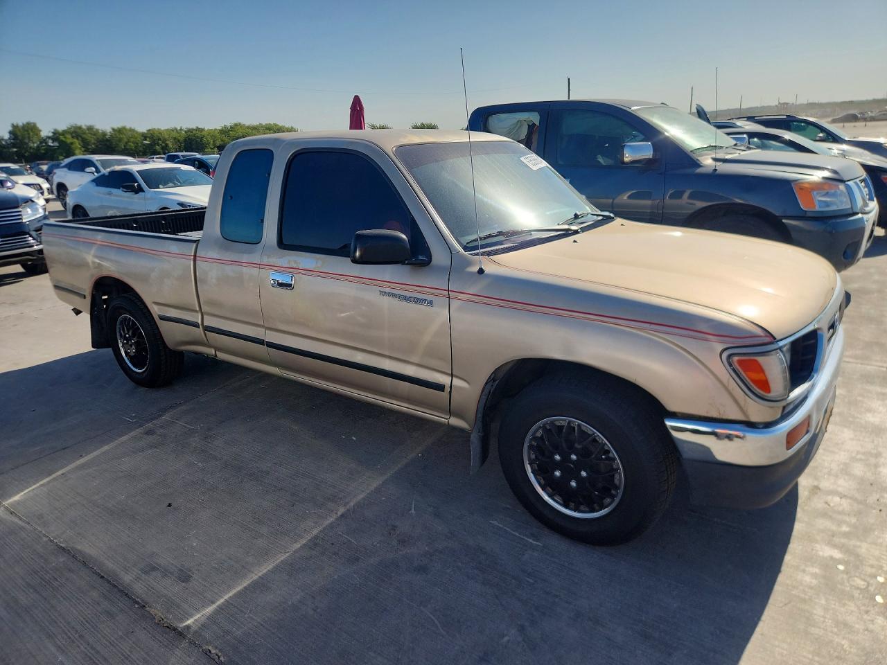 1996 Toyota Tacoma Base Бежевый vin: 4TAVL52N5TZ166139