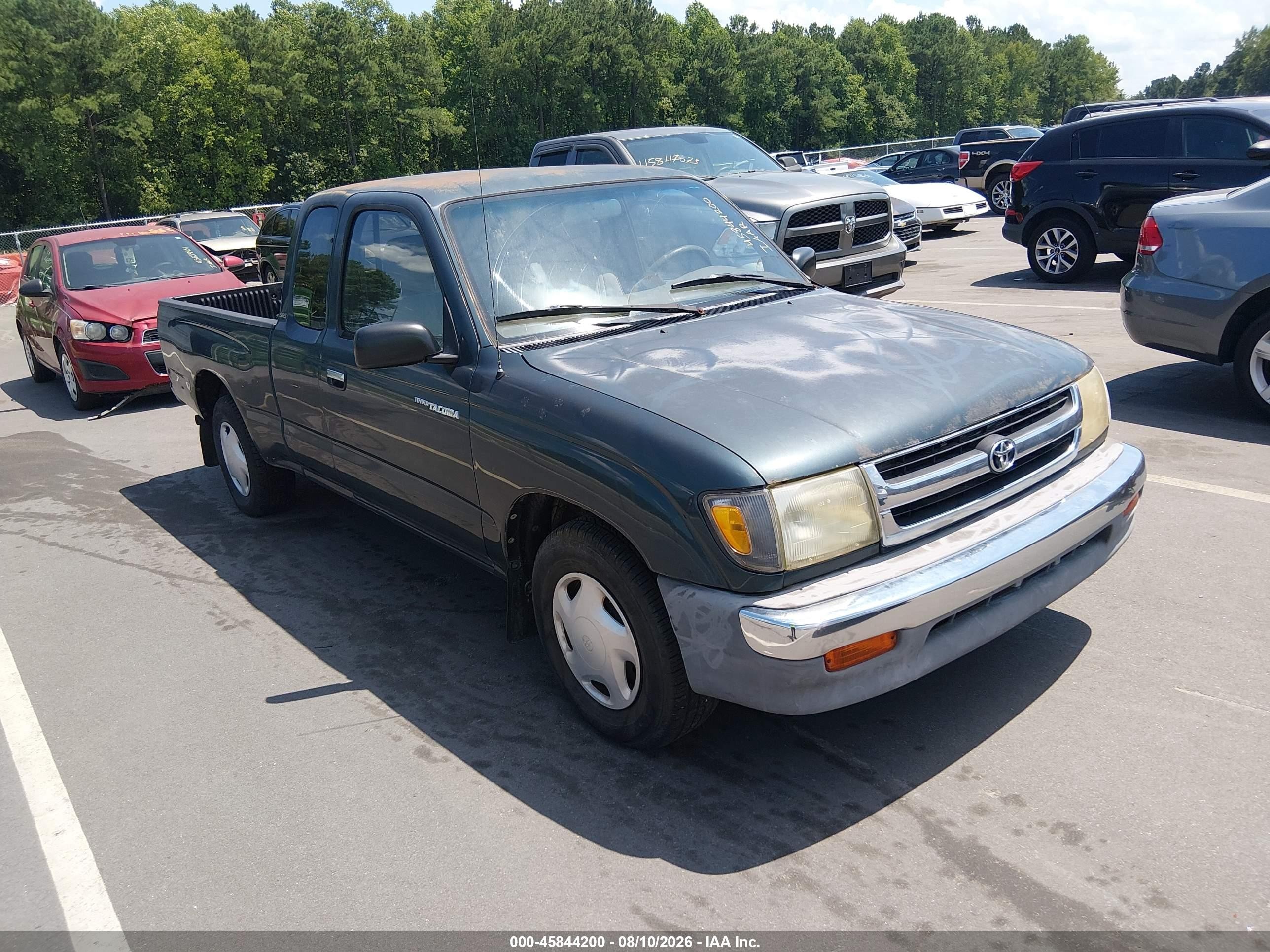 1998 Toyota Tacoma   Зеленый vin: 4TAVL52N5WZ004676