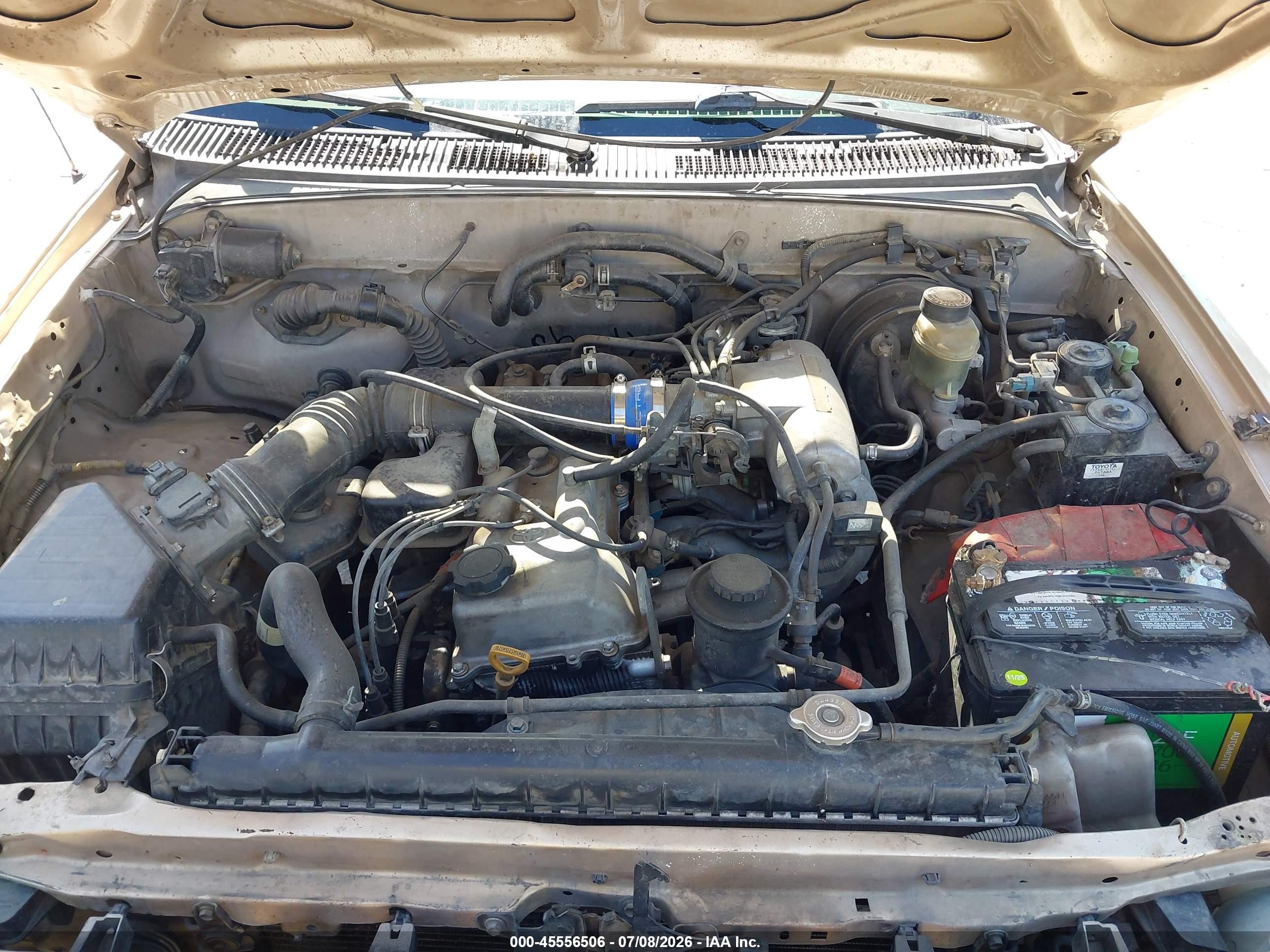 1999 Toyota Tacoma   Gold vin: 4TAVL52N5XZ504712