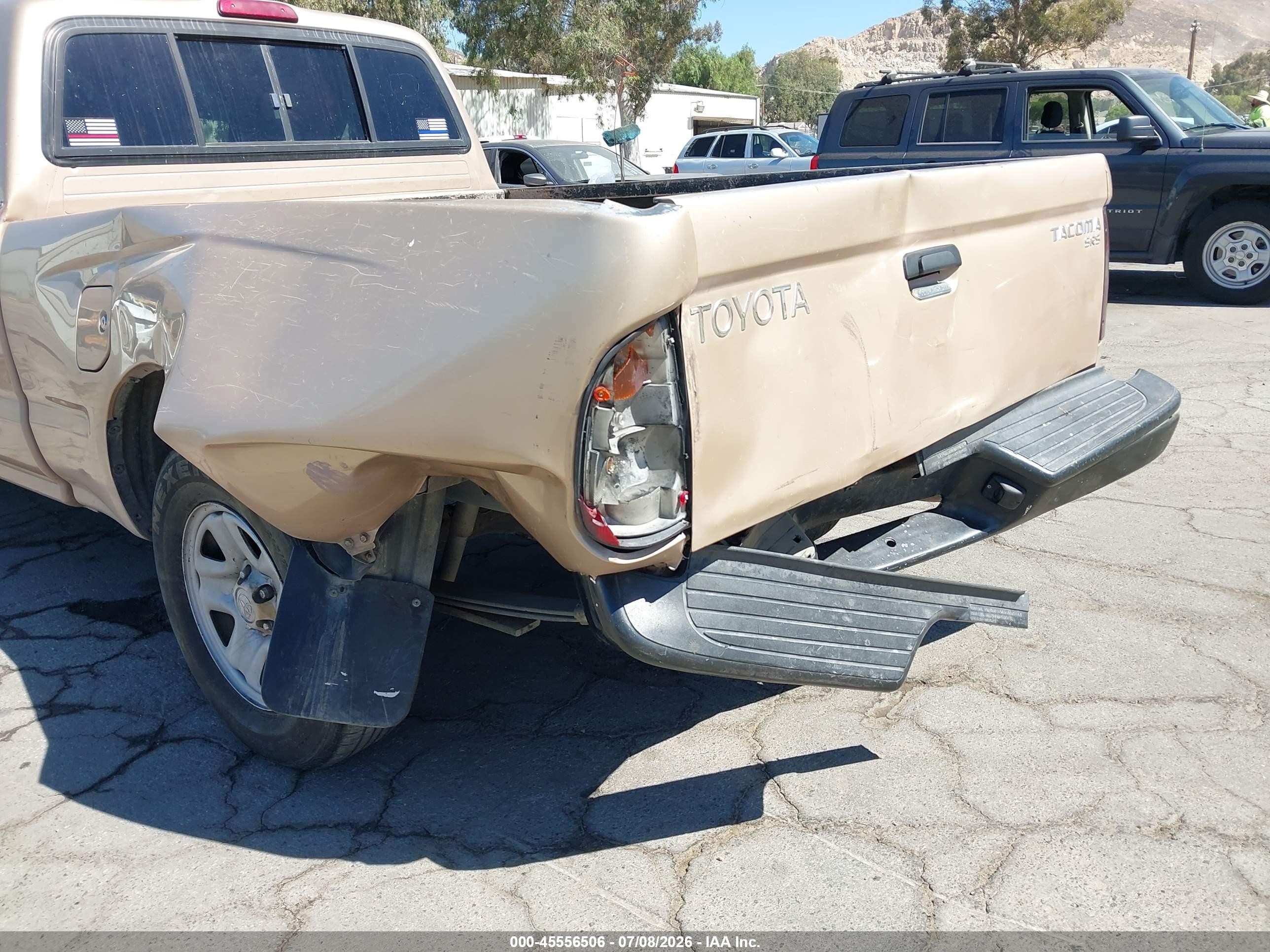1999 Toyota Tacoma   Gold vin: 4TAVL52N5XZ504712
