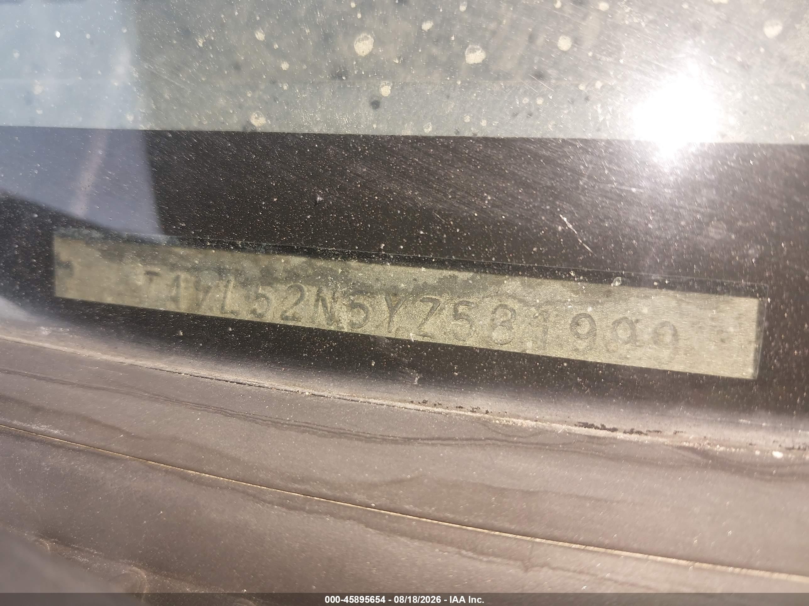 2000 Toyota Tacoma   Gray vin: 4TAVL52N5YZ581999