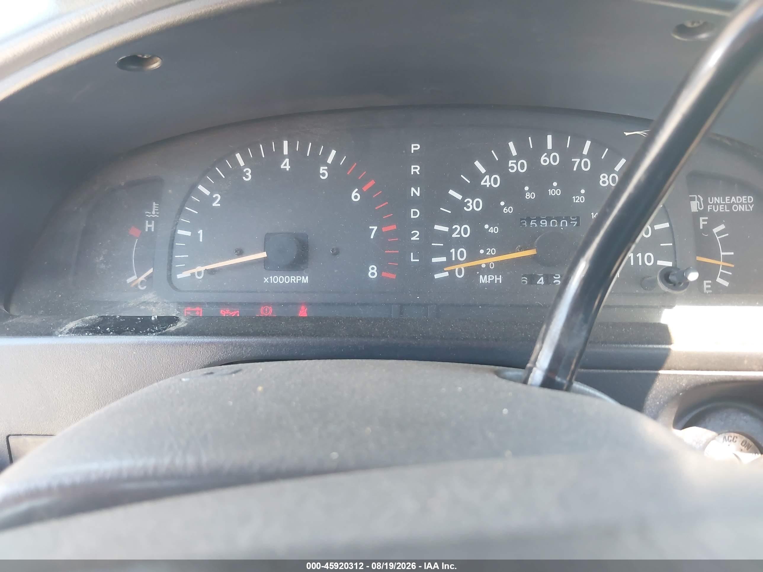 1997 Toyota Tacoma   White vin: 4TAVL52N6VZ235259