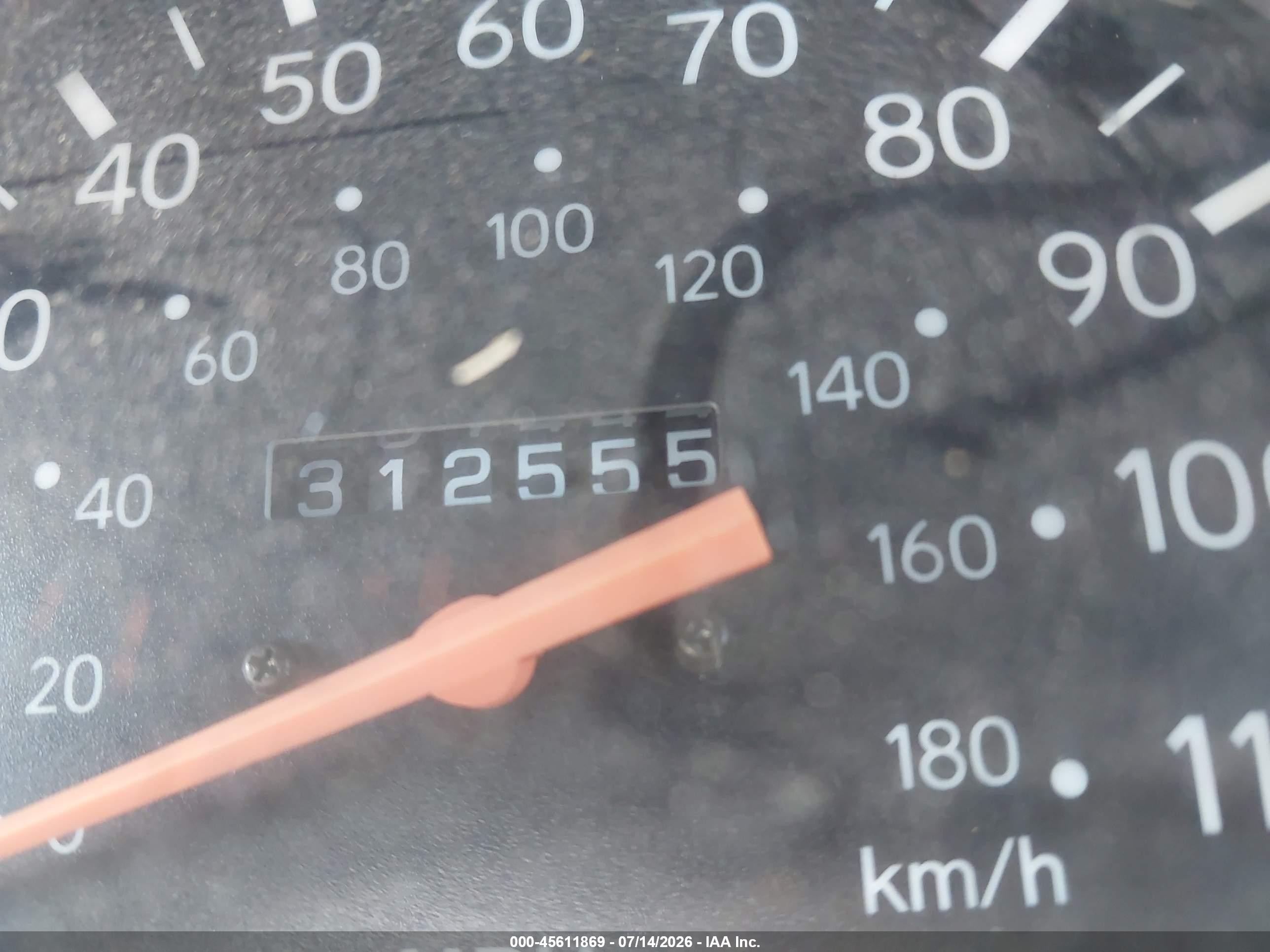 1998 Toyota Tacoma   Burgundy vin: 4TAVL52N6WZ075403