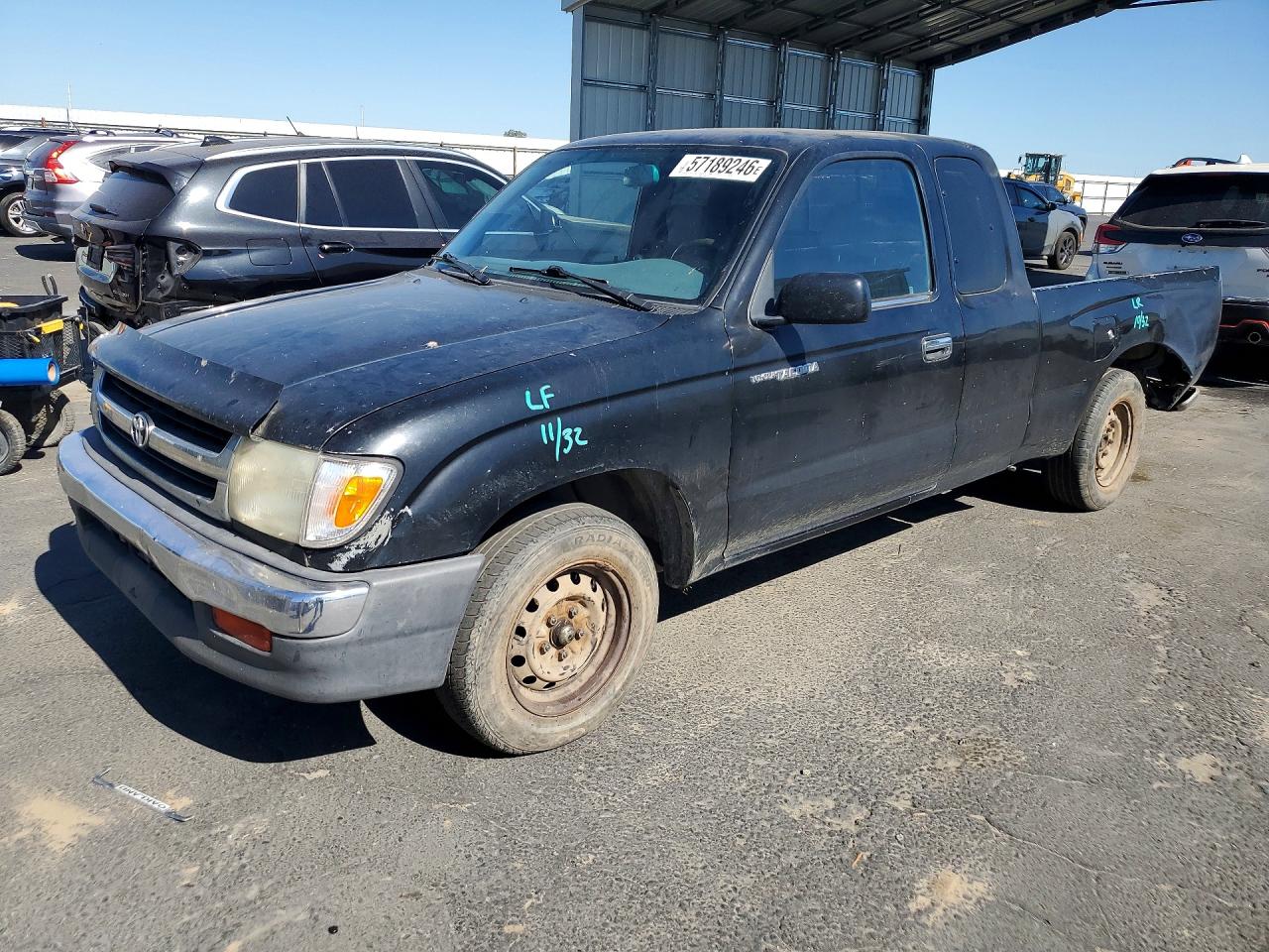 1999 Toyota Tacoma Xtracab Charcoal vin: 4TAVL52N6XZ510664