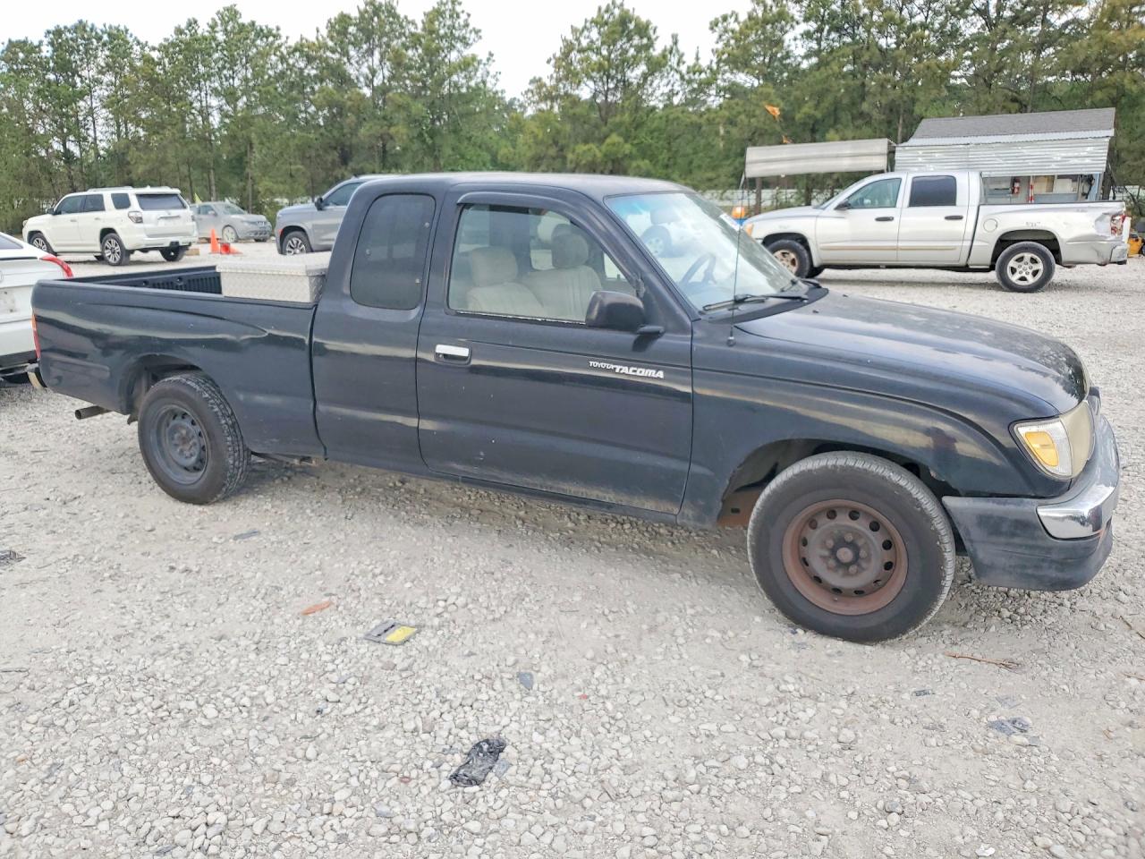 1999 Toyota Tacoma Base Black vin: 4TAVL52N6XZ527416