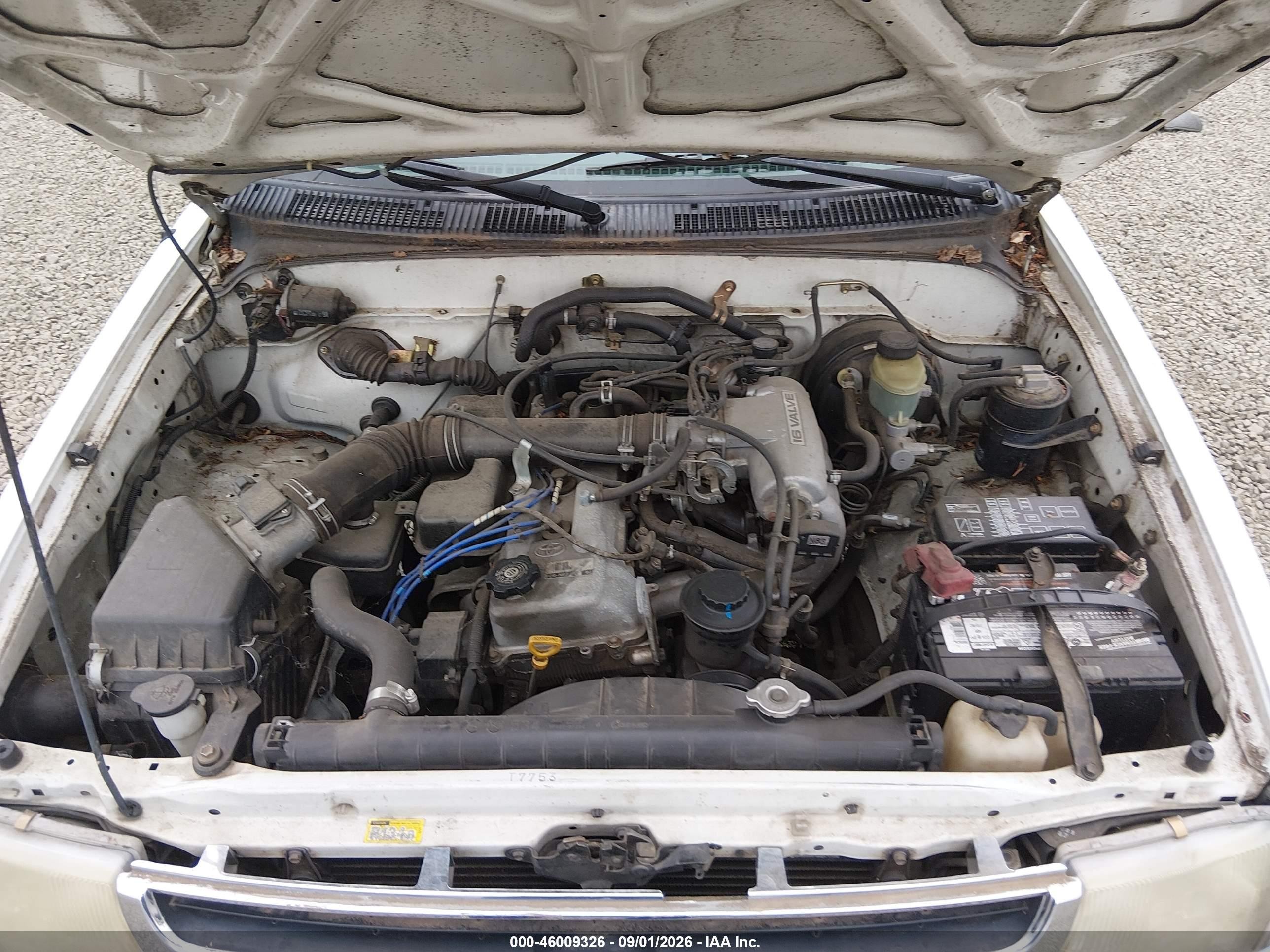 1997 Toyota Tacoma   Белый vin: 4TAVL52N7VZ287693