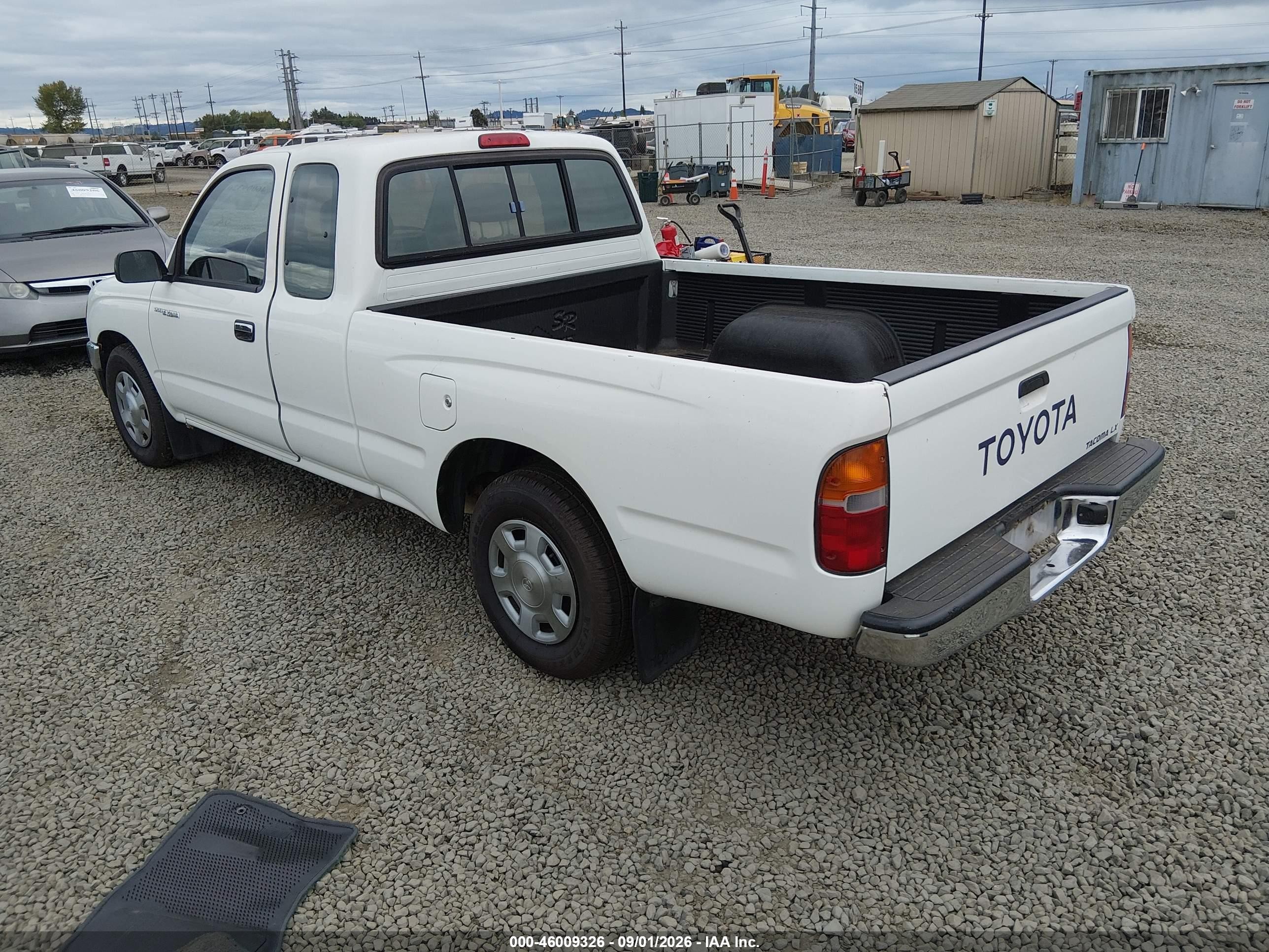 1997 Toyota Tacoma   Белый vin: 4TAVL52N7VZ287693
