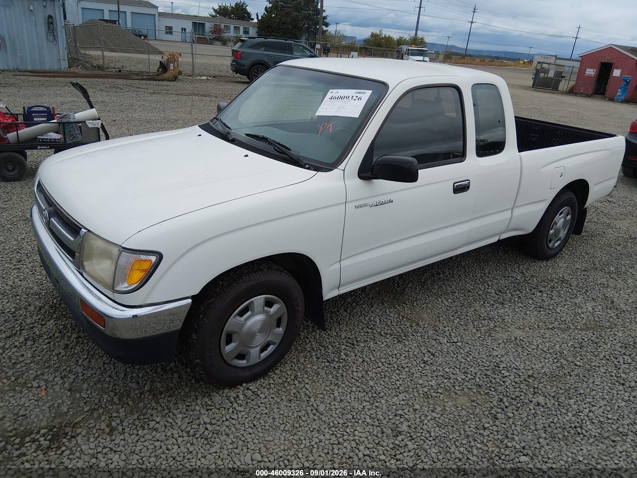 1997 Toyota Tacoma   Белый vin: 4TAVL52N7VZ287693