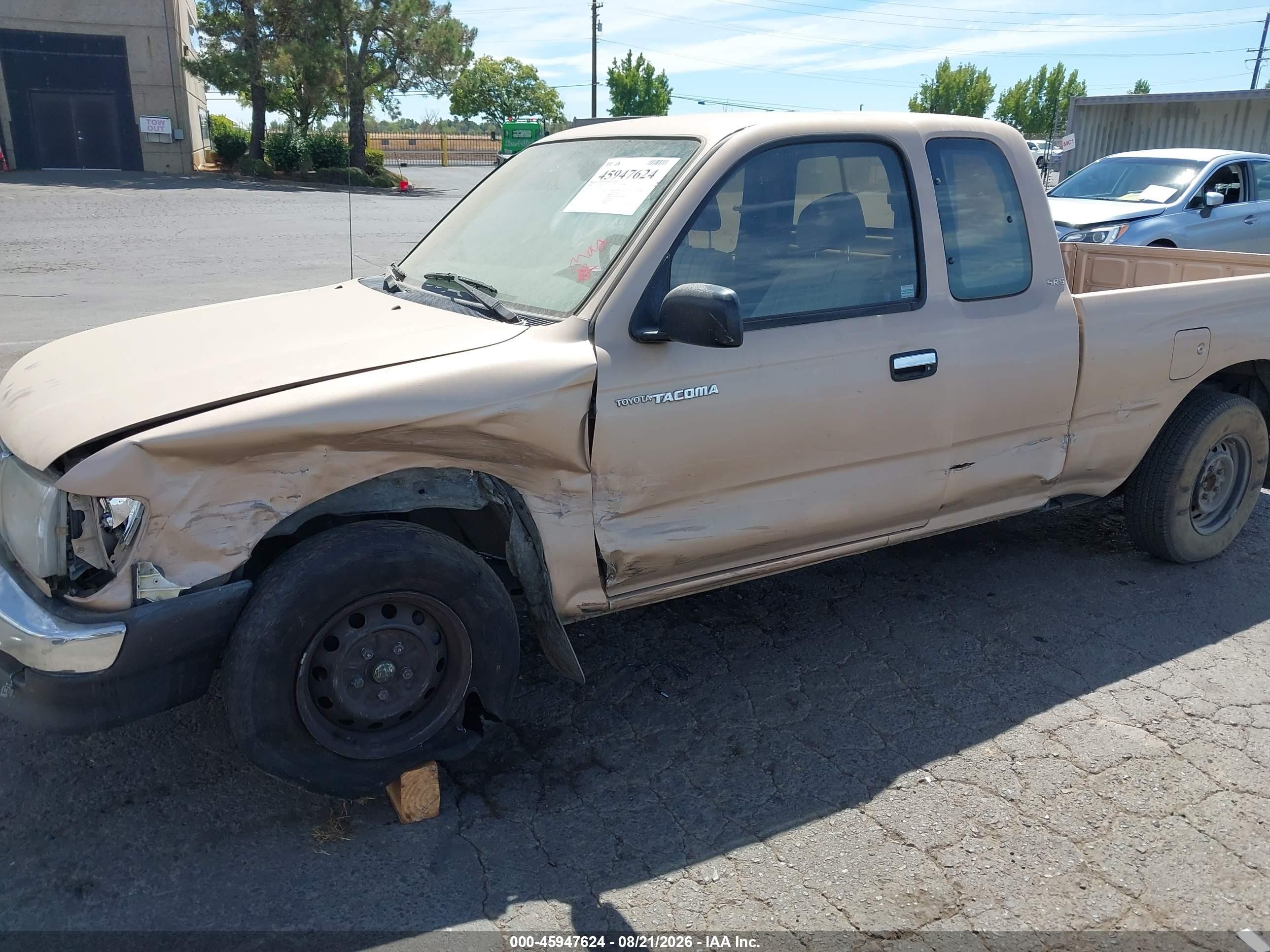 1998 Toyota Tacoma   Brown vin: 4TAVL52N7WZ031605