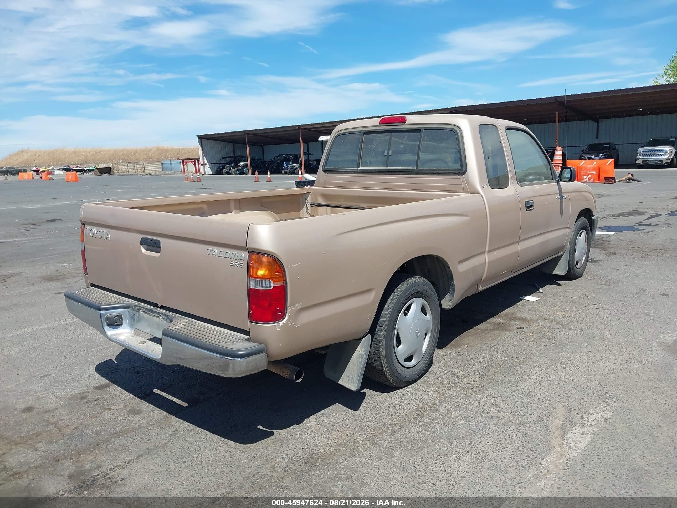 1998 Toyota Tacoma   Brown vin: 4TAVL52N7WZ031605