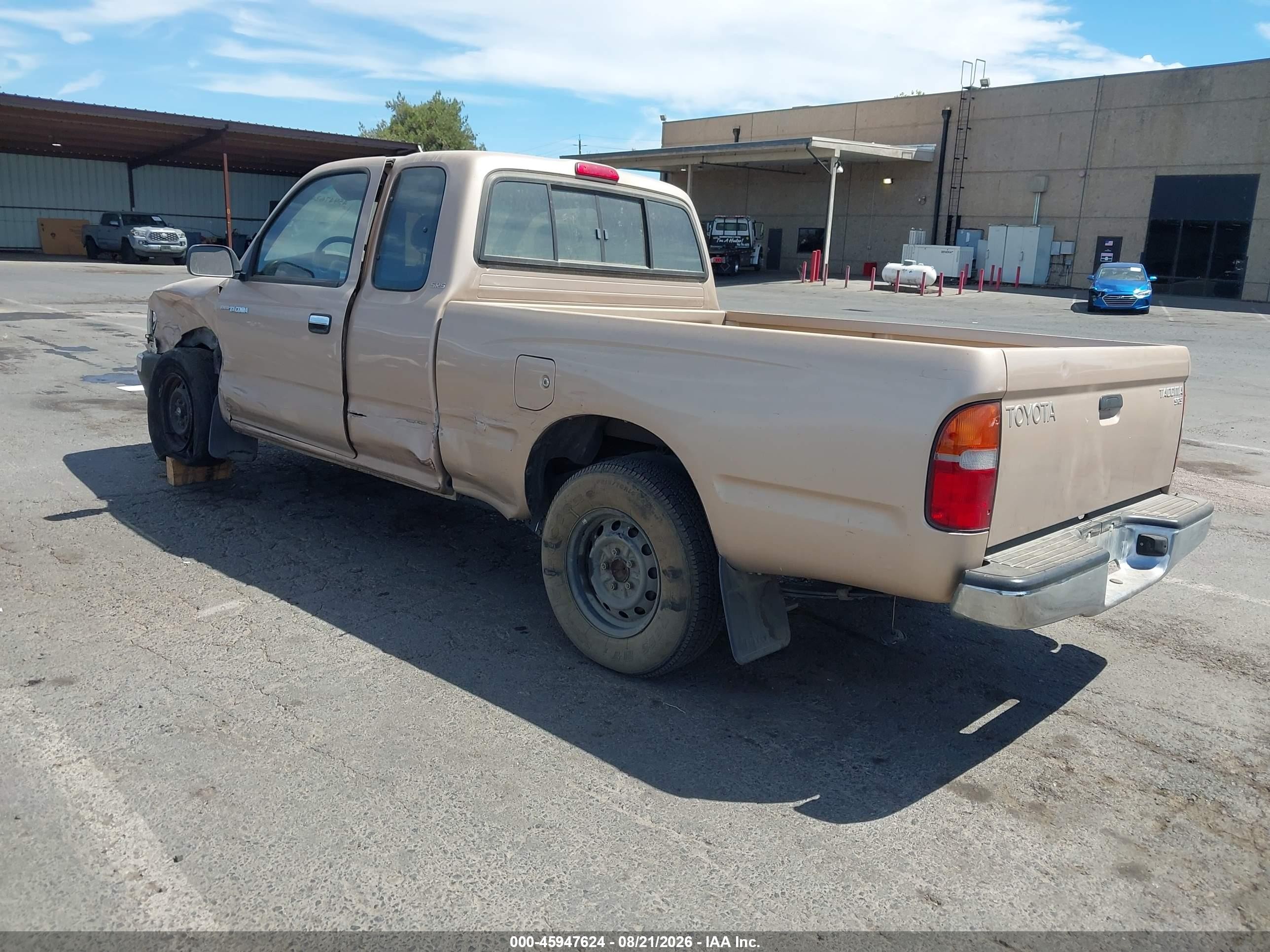 1998 Toyota Tacoma   Brown vin: 4TAVL52N7WZ031605