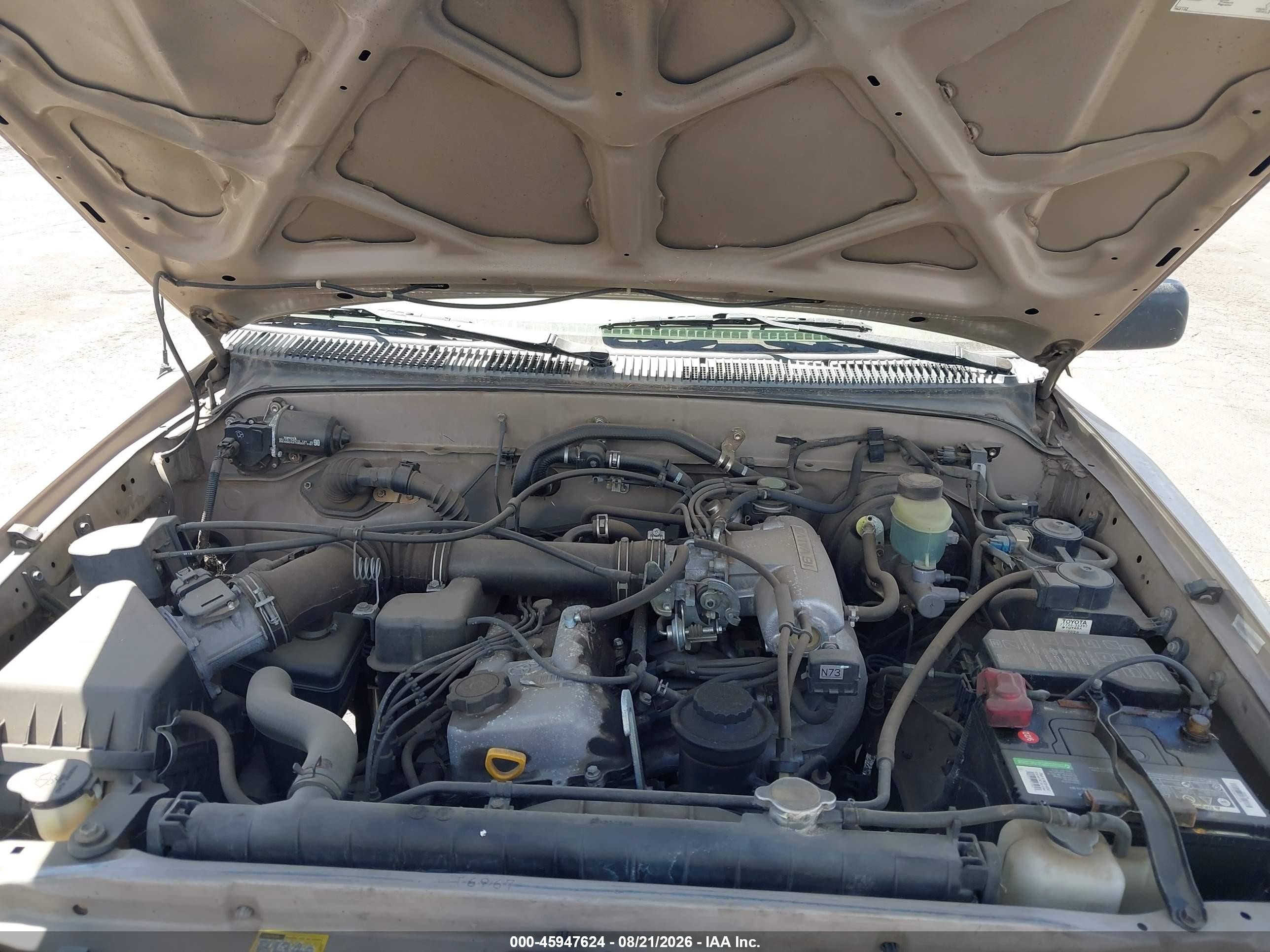 1998 Toyota Tacoma   Brown vin: 4TAVL52N7WZ031605