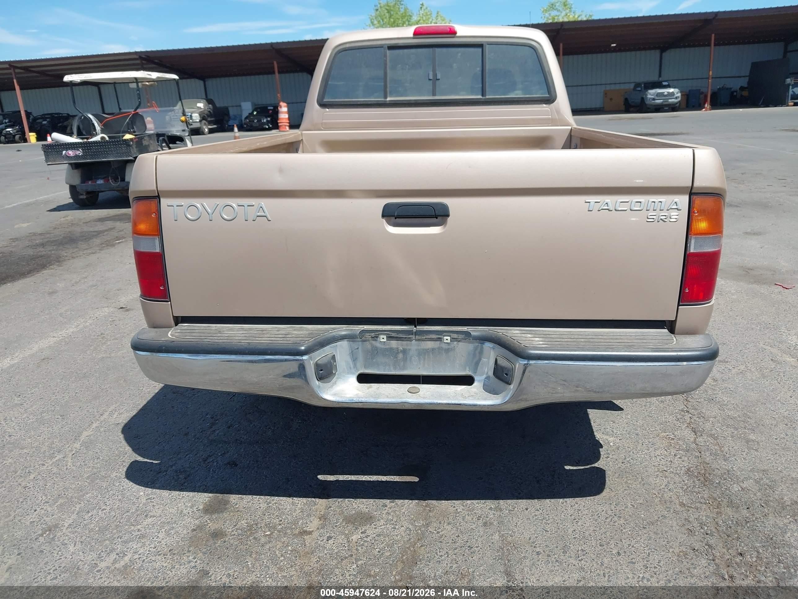 1998 Toyota Tacoma   Brown vin: 4TAVL52N7WZ031605