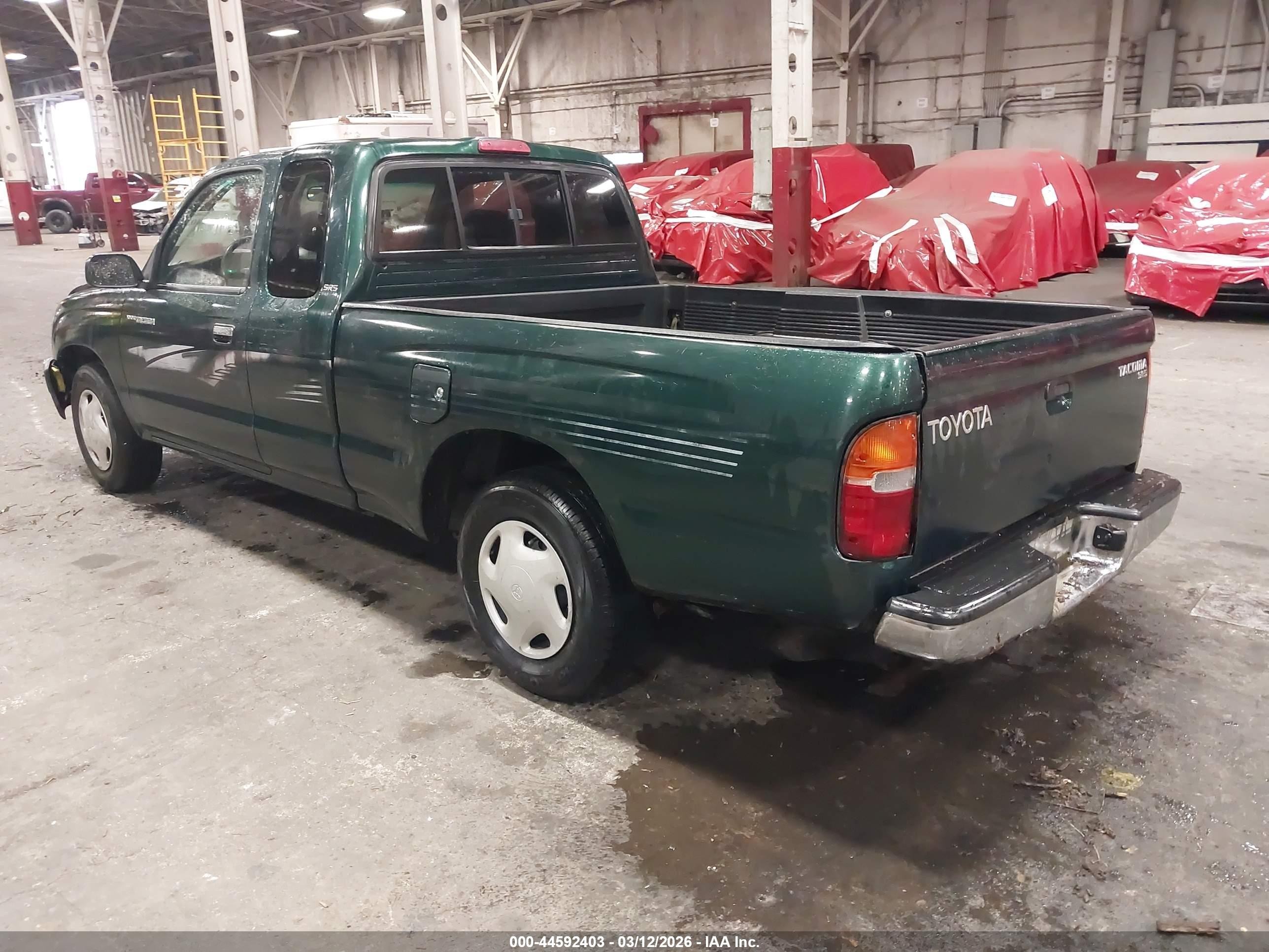 1999 Toyota Tacoma   Green vin: 4TAVL52N7XZ404319