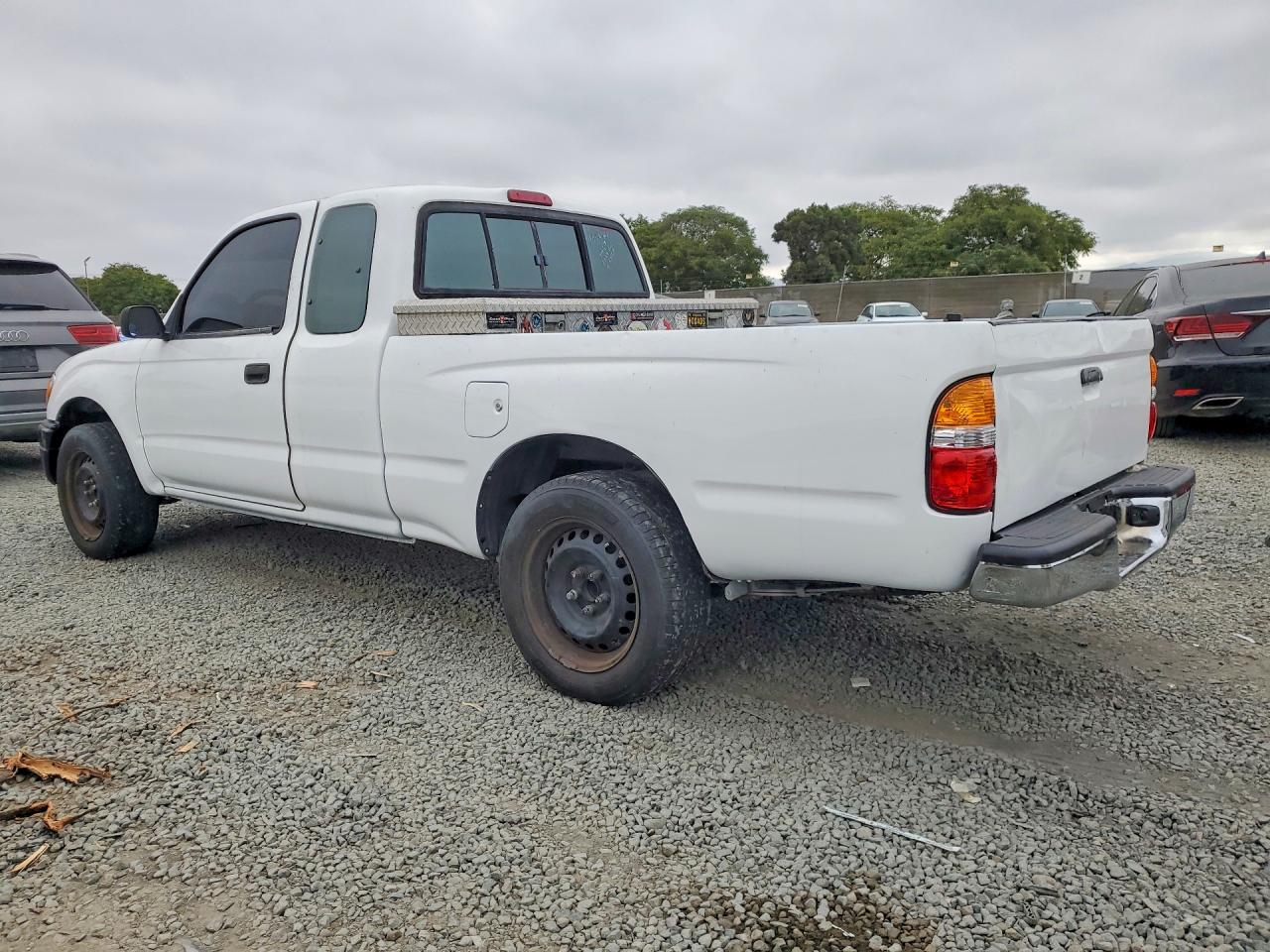 1997 Toyota Tacoma Xtracab White vin: 4TAVL52N8VZ281966