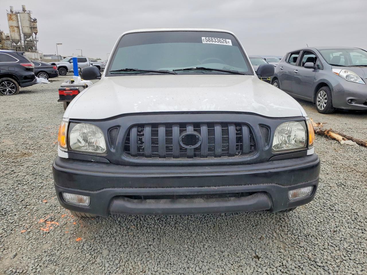 1997 Toyota Tacoma Xtracab White vin: 4TAVL52N8VZ281966