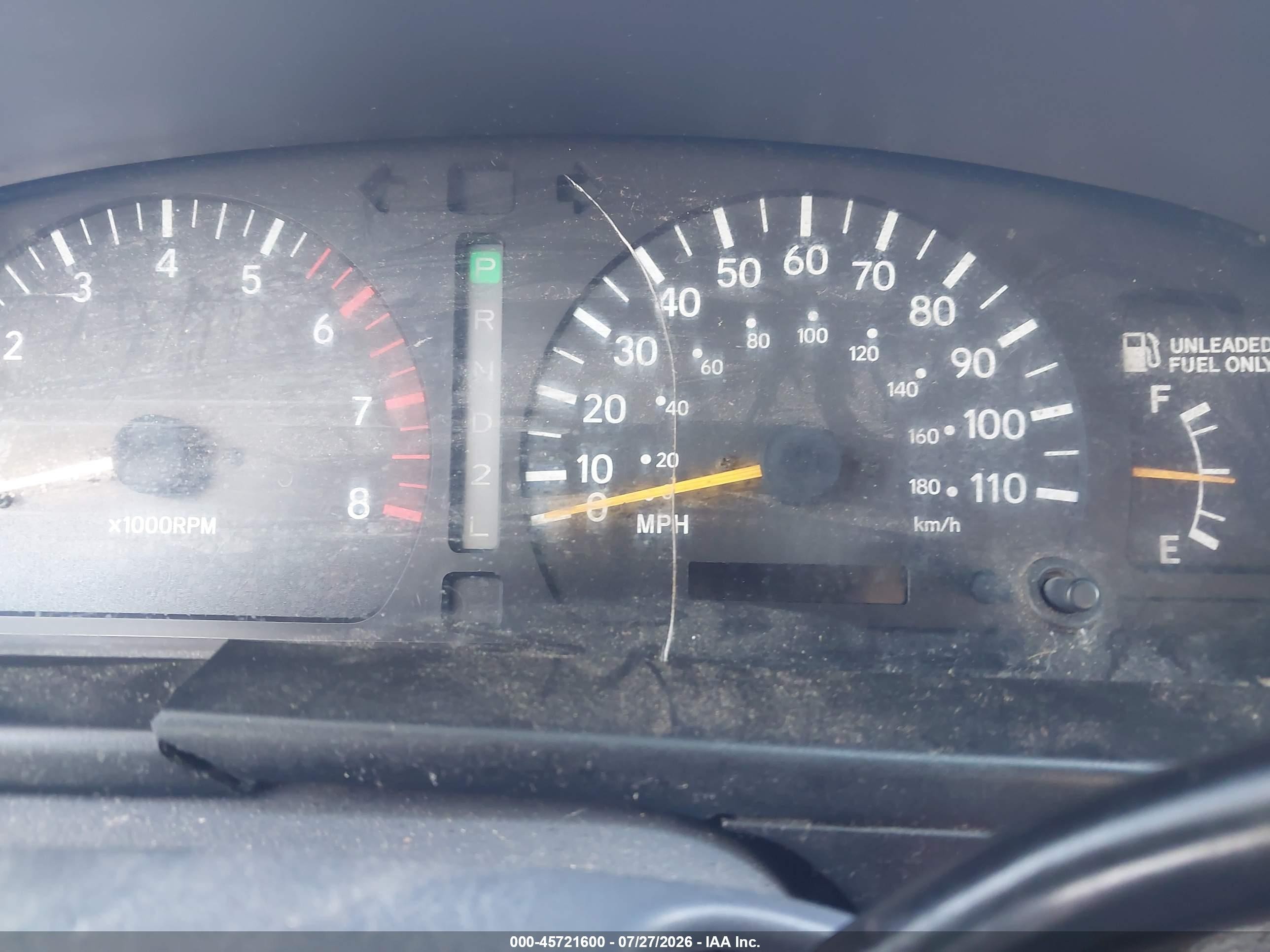 1998 Toyota Tacoma   Черный vin: 4TAVL52N8WZ029913