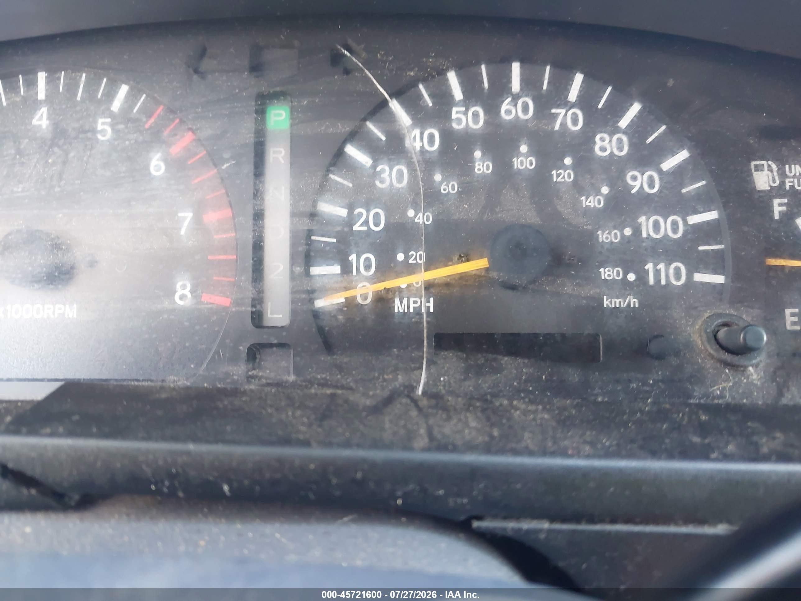 1998 Toyota Tacoma   Черный vin: 4TAVL52N8WZ029913