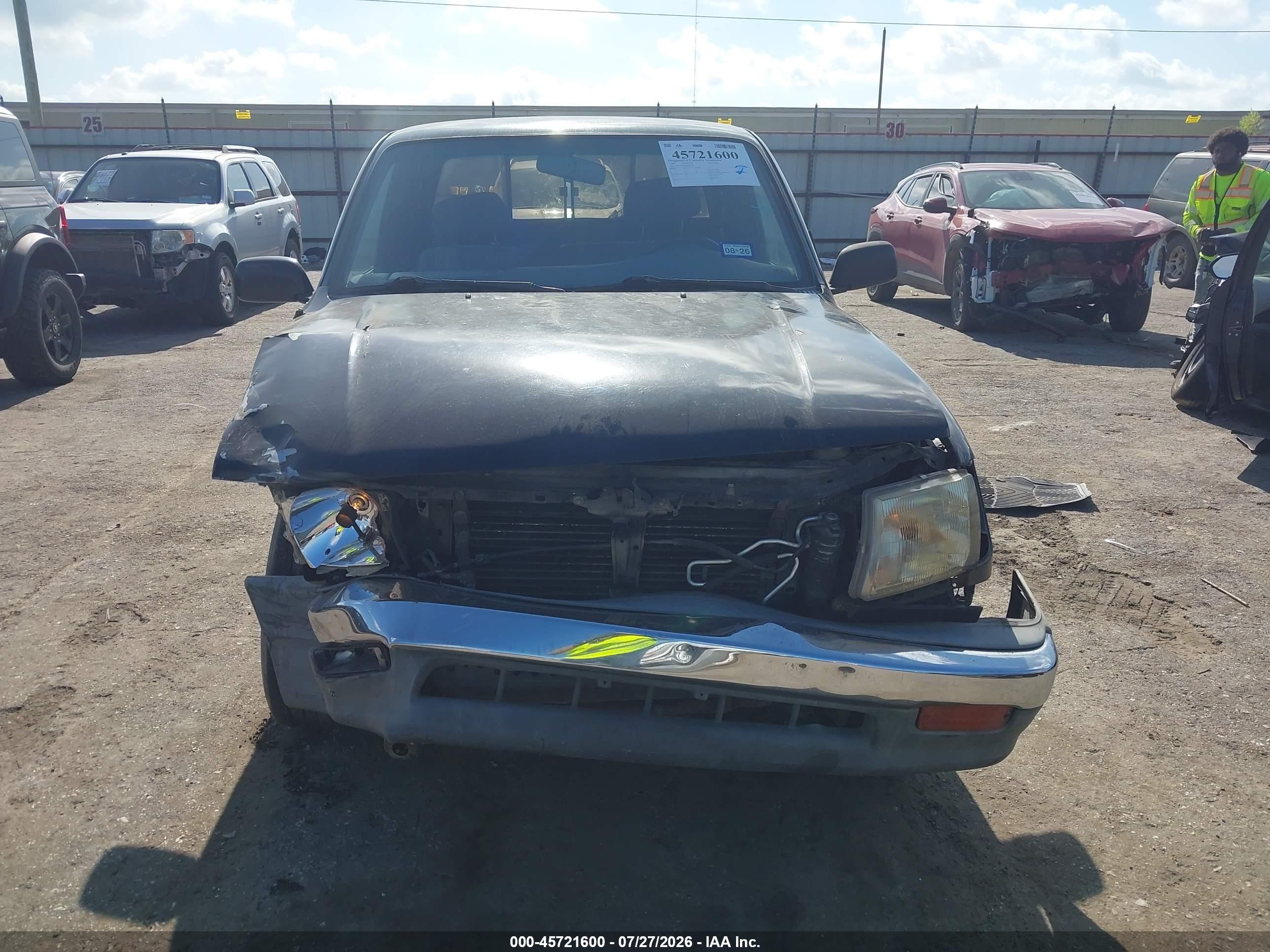 1998 Toyota Tacoma   Черный vin: 4TAVL52N8WZ029913