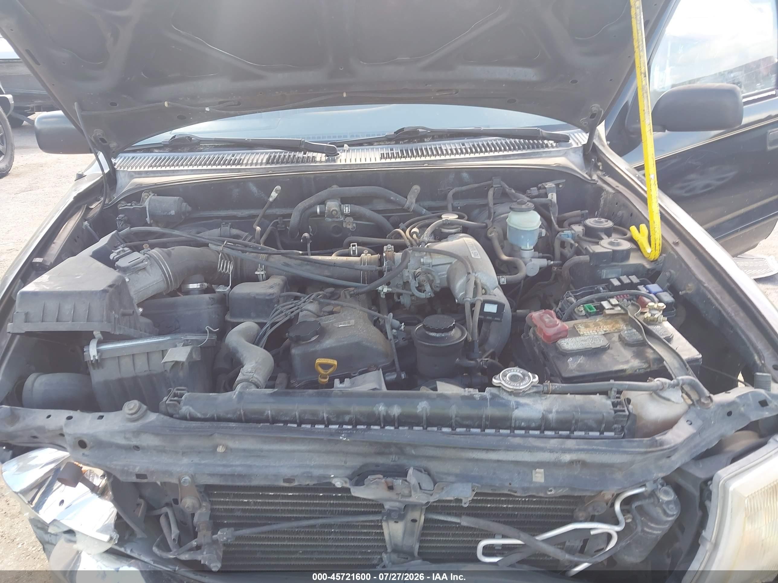 1998 Toyota Tacoma   Черный vin: 4TAVL52N8WZ029913