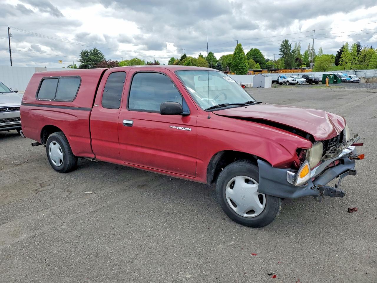 1999 Toyota Tacoma Xtracab Бордовый vin: 4TAVL52N8XZ549501