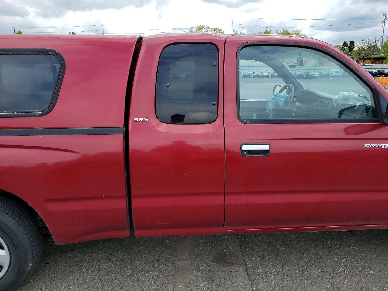 1999 Toyota Tacoma Xtracab Бордовый vin: 4TAVL52N8XZ549501