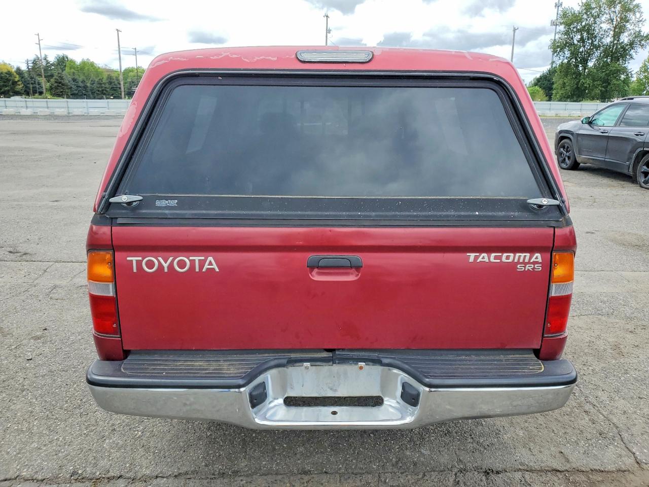 1999 Toyota Tacoma Xtracab Бордовый vin: 4TAVL52N8XZ549501
