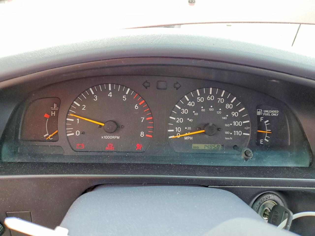 1999 Toyota Tacoma Xtracab Бордовый vin: 4TAVL52N8XZ549501