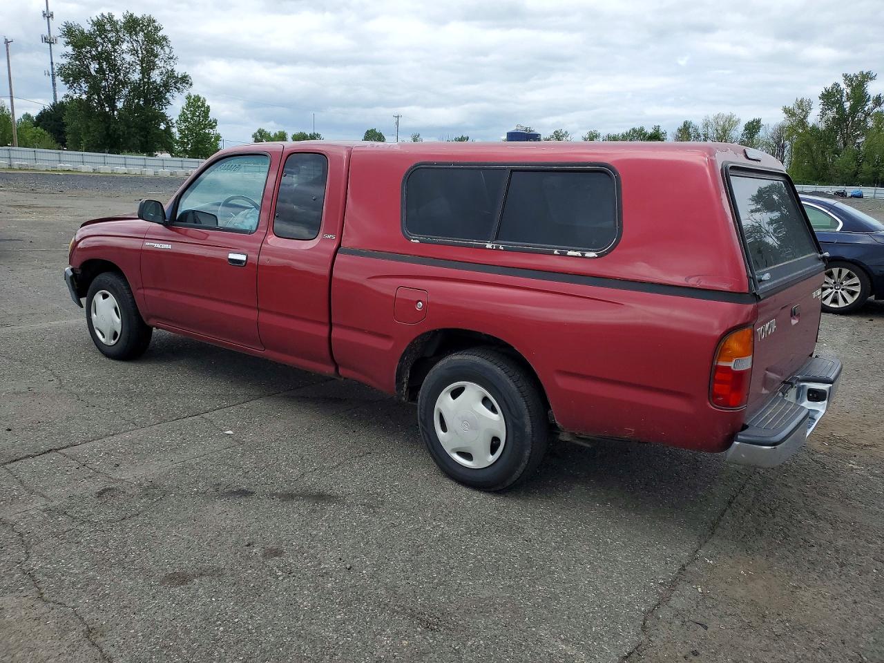 1999 Toyota Tacoma Xtracab Бордовый vin: 4TAVL52N8XZ549501