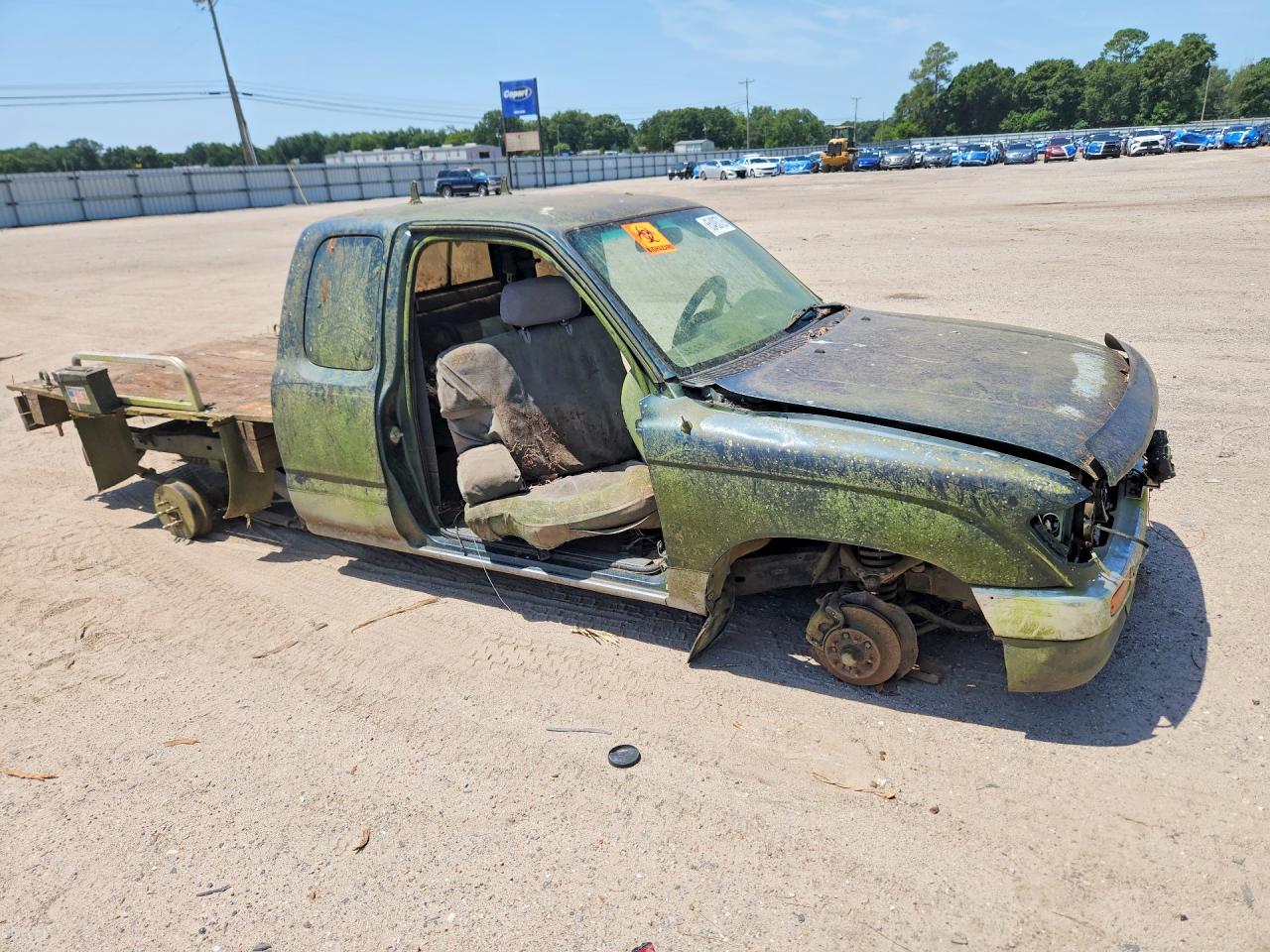 1996 Toyota Tacoma Base Синий vin: 4TAVL52N9TZ094734