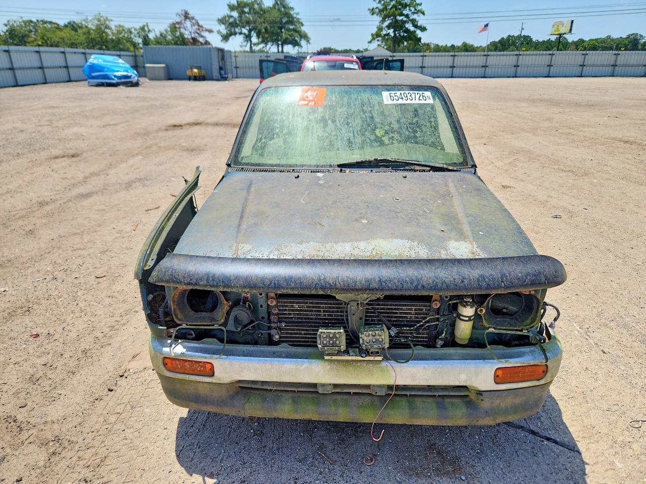 1996 Toyota Tacoma Base Синий vin: 4TAVL52N9TZ094734