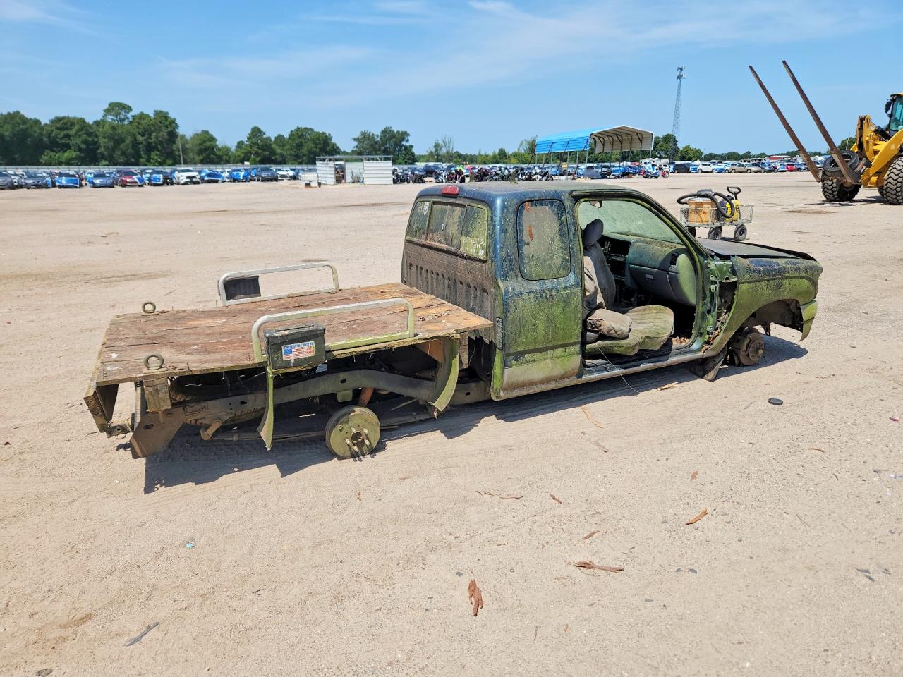 1996 Toyota Tacoma Base Синий vin: 4TAVL52N9TZ094734