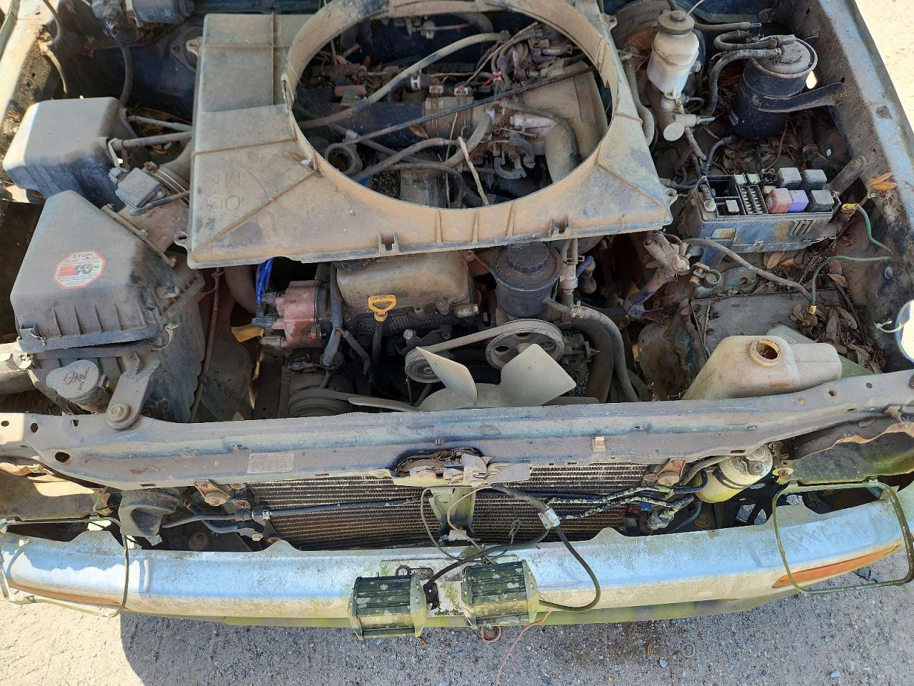 1996 Toyota Tacoma Base Синий vin: 4TAVL52N9TZ094734