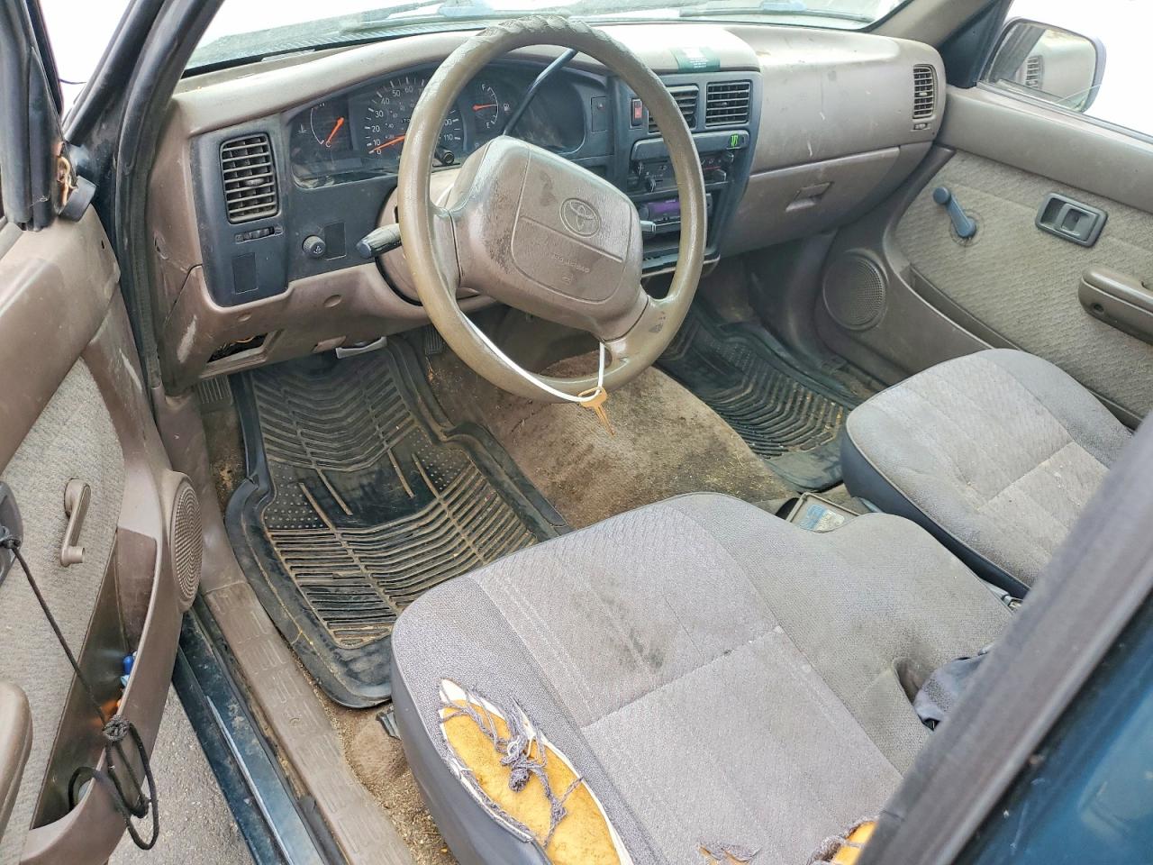 1996 Toyota Tacoma Xtracab Green vin: 4TAVL52N9TZ122032
